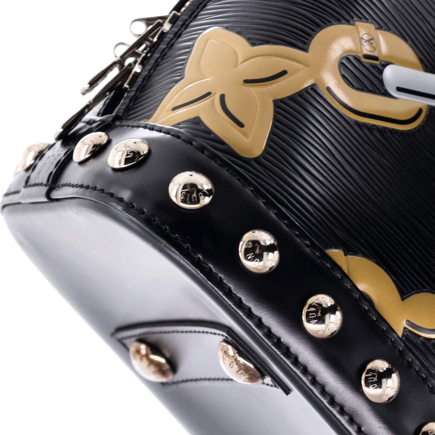 Louis Vuitton Alma Handbag Limited Edition Print Epi Leather PM