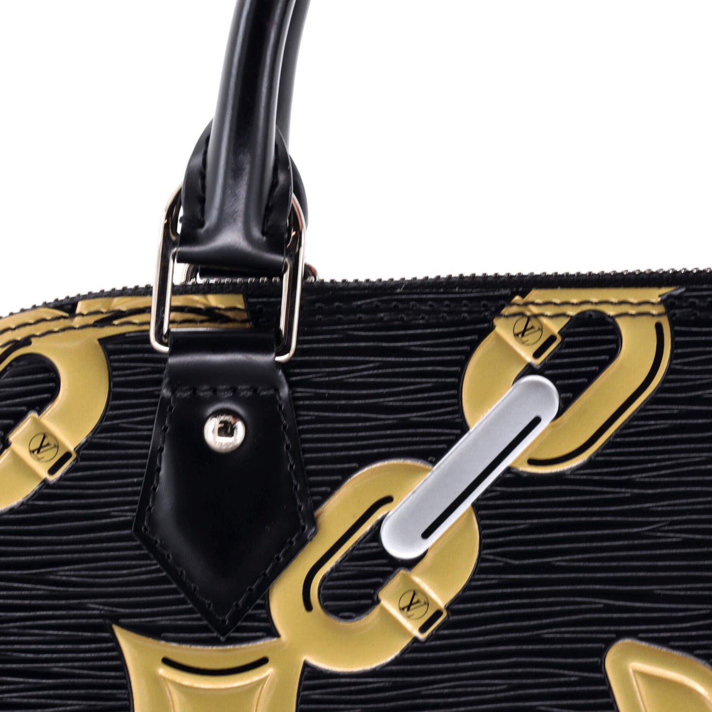 Louis Vuitton Alma Handbag Limited Edition Print Epi Leather PM