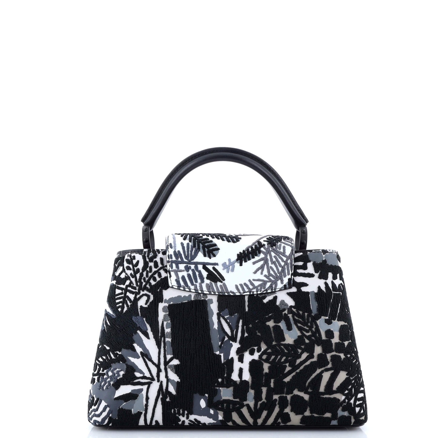 Louis Vuitton Jonas Wood ArtyCapucines Bag Printed Stitched Leather PM