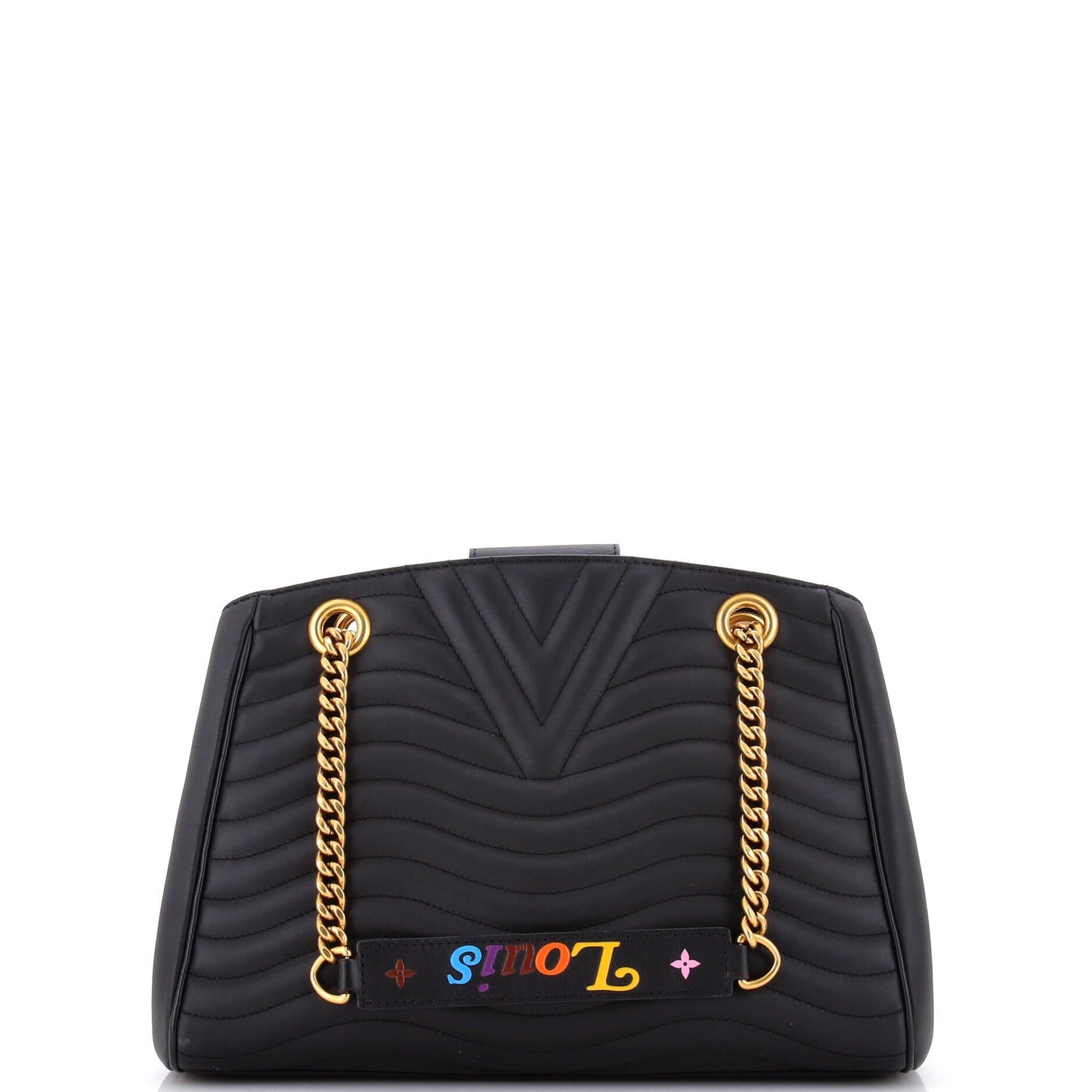 Louis Vuitton New Wave Chain Tote Quilted Leather