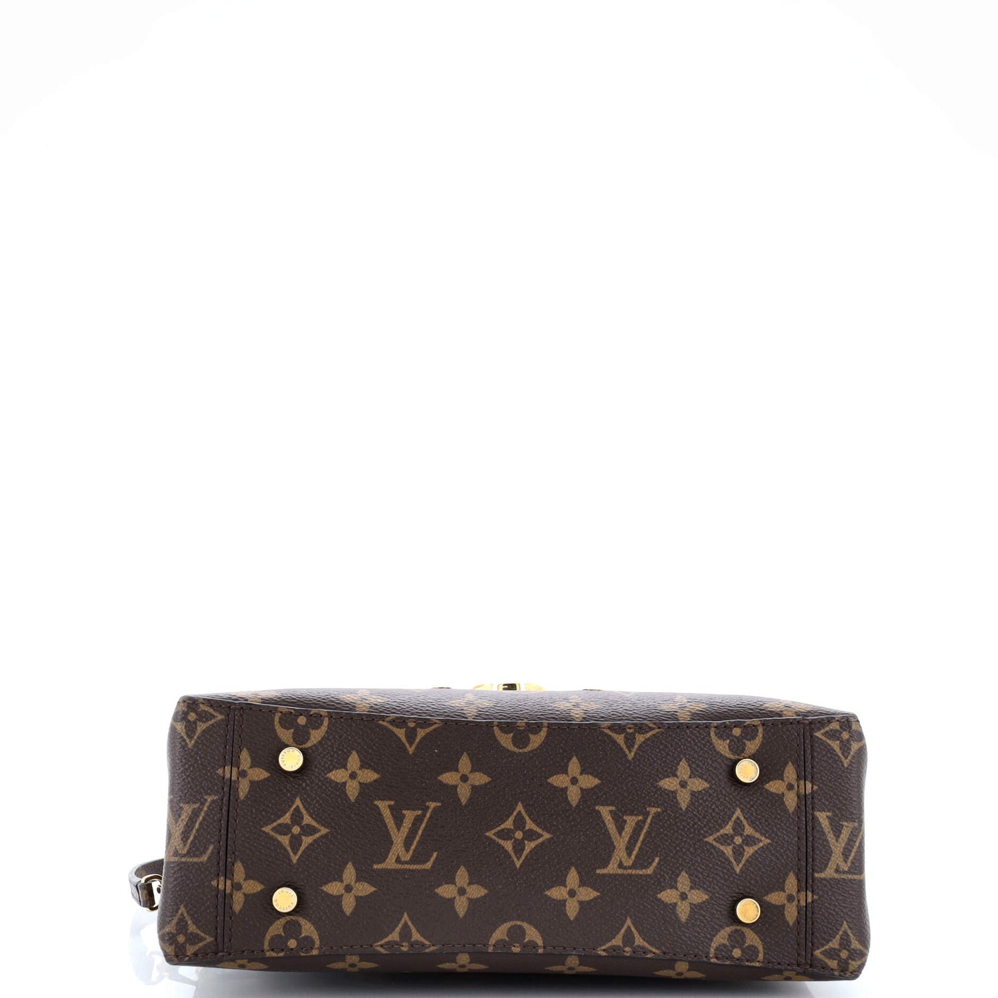 Louis Vuitton One Handle Flap Bag Monogram Canvas and Leather MM