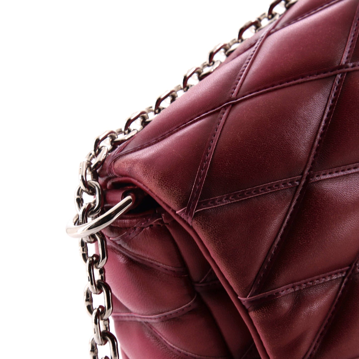 Louis Vuitton GO-14 Handbag Malletage Leather MM