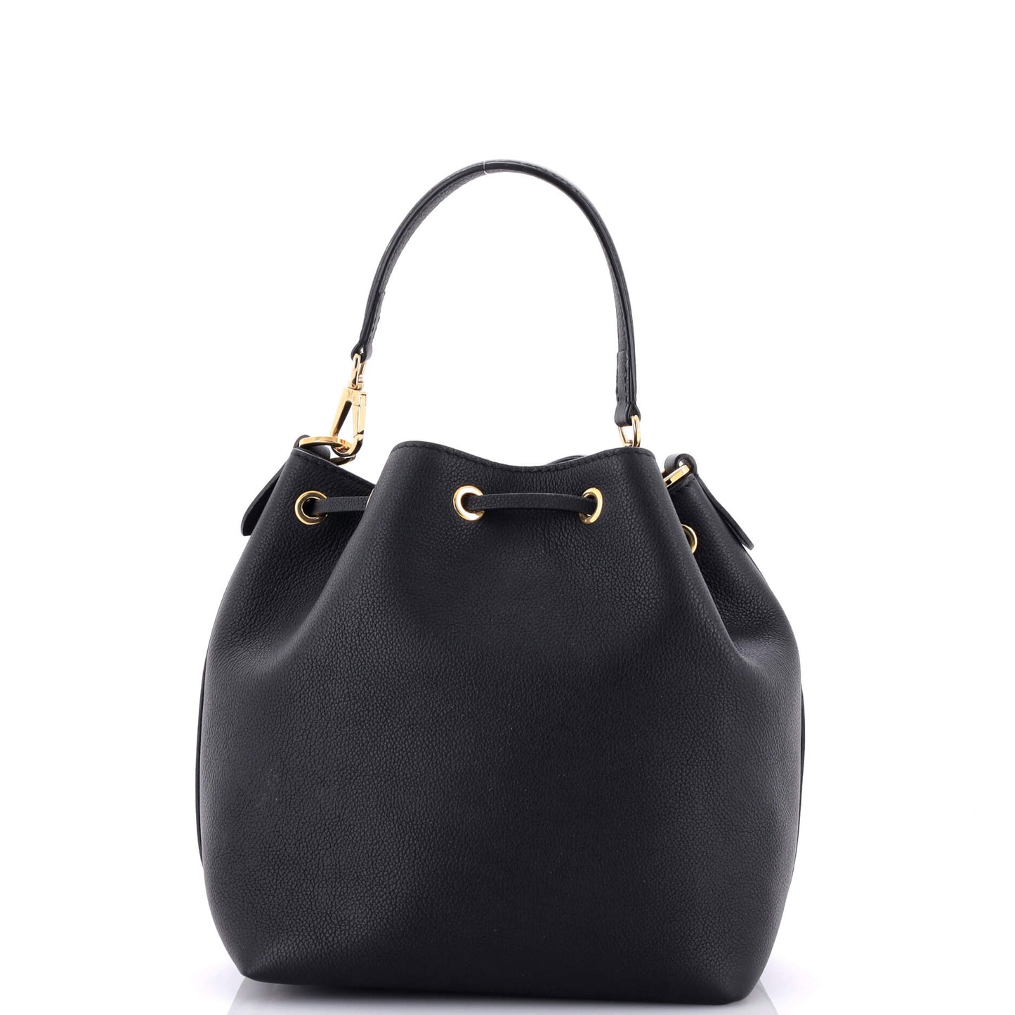 Louis Vuitton Lockme Pocket Bucket Bag Leather