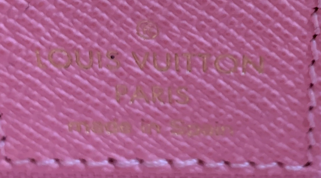 Louis Vuitton Felicie Pochette Flower Printed Studded Damier