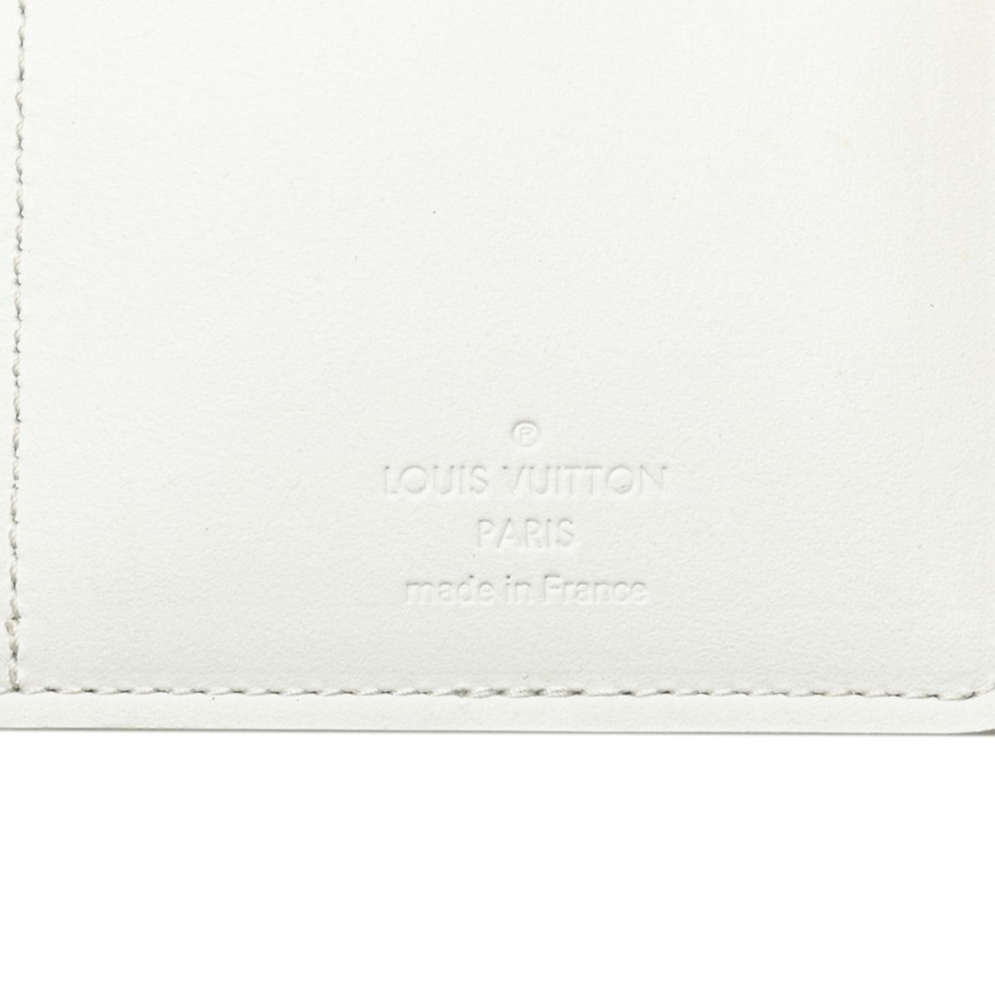 Louis Vuitton  Leather Long Wallet (Bi-Fold)