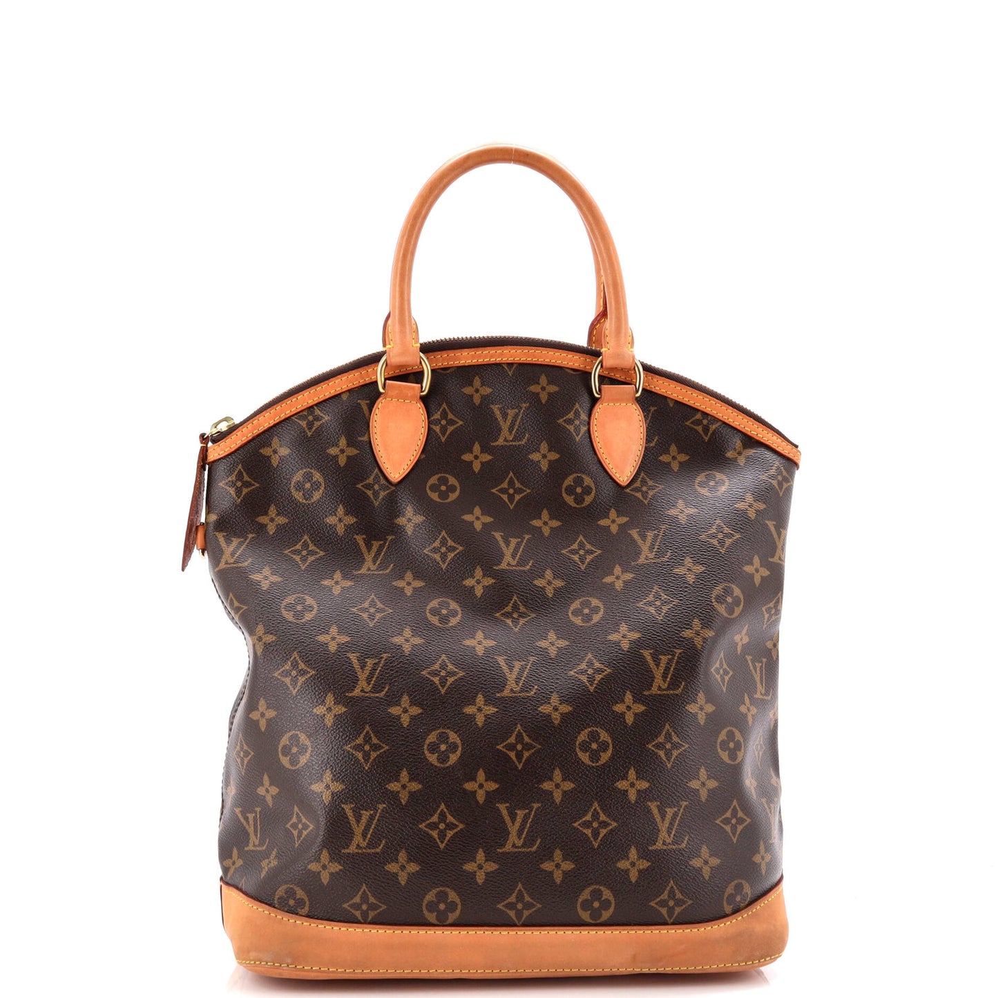 Louis Vuitton Lockit Handbag Monogram Canvas Vertical