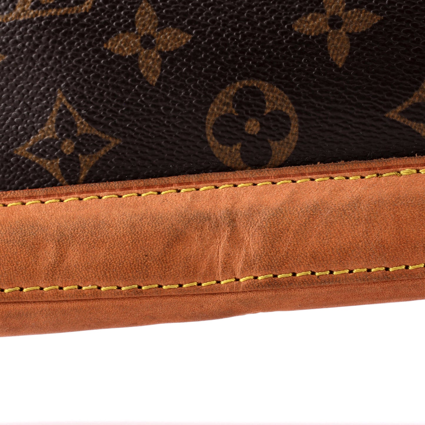 Louis Vuitton Lockit Handbag Monogram Canvas Vertical