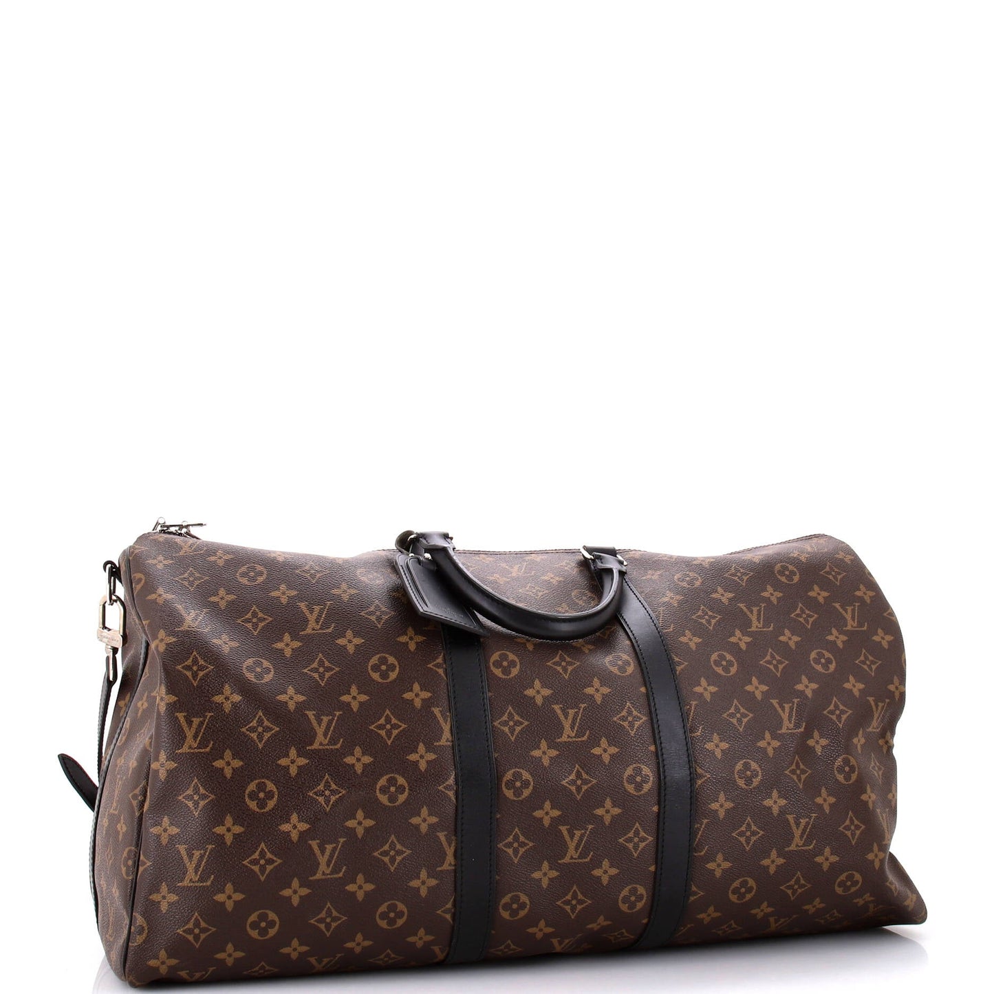 Louis Vuitton Keepall Bandouliere Bag Macassar Monogram Canvas 50