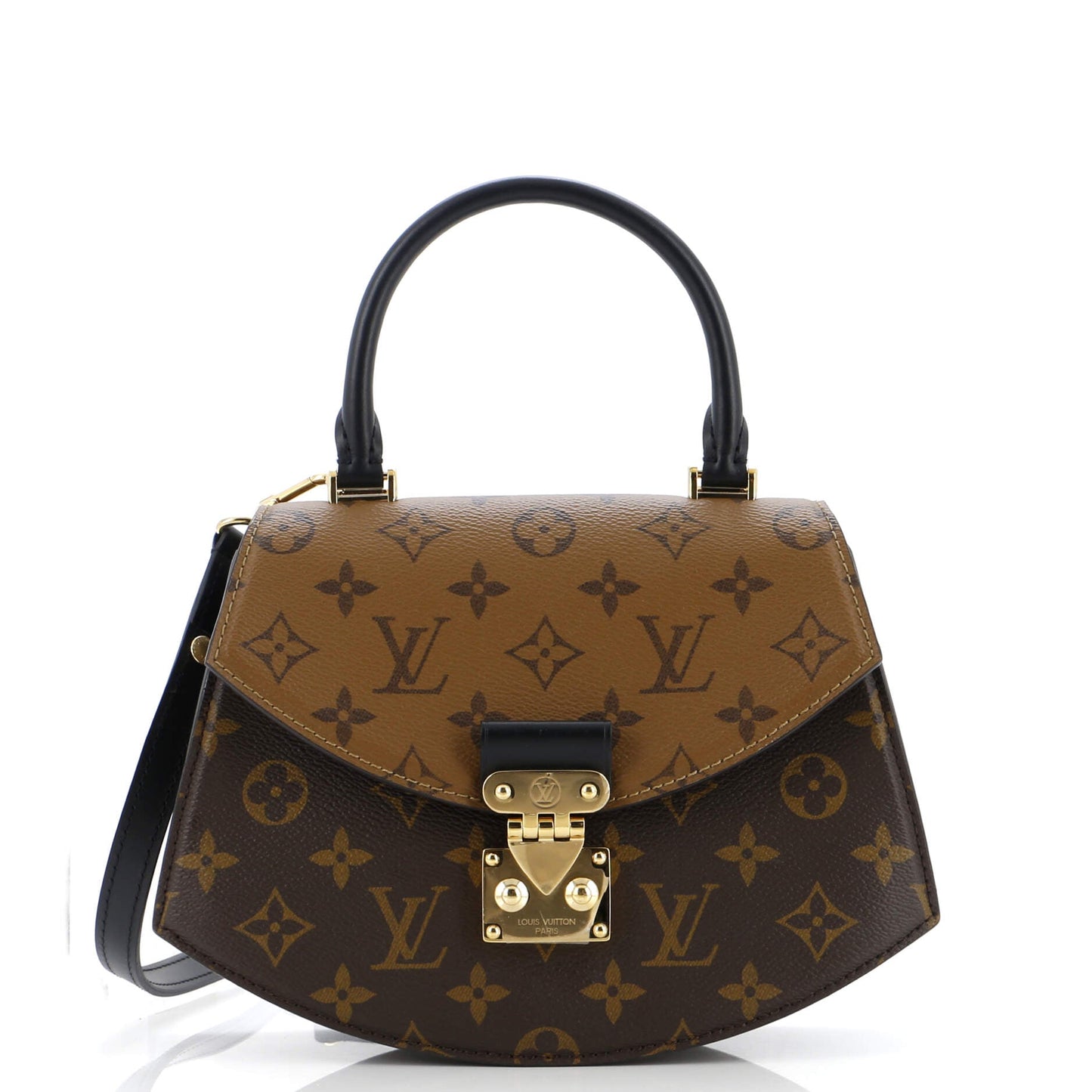 Louis Vuitton Tilsitt Top Handle Bag Reverse Monogram Canvas