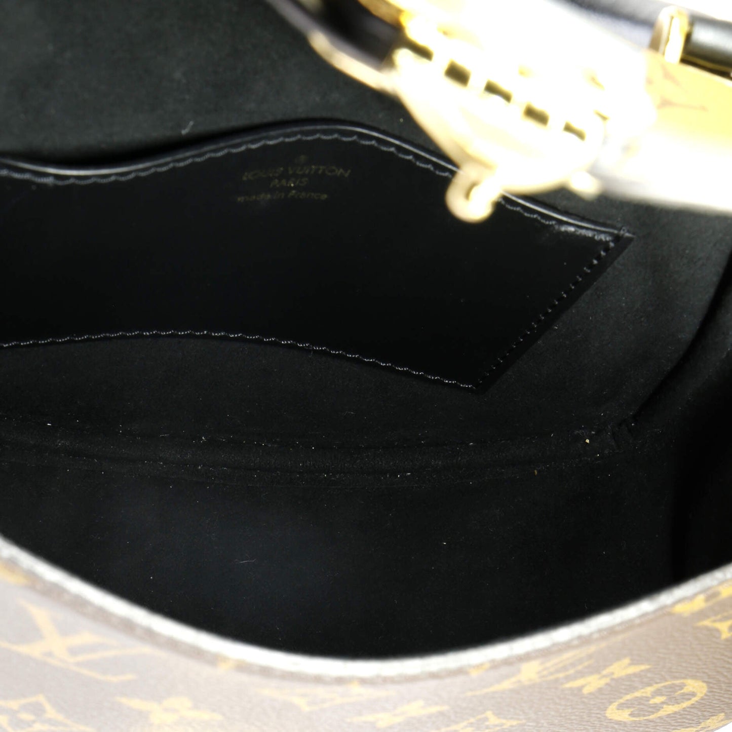 Louis Vuitton Tilsitt Top Handle Bag Reverse Monogram Canvas