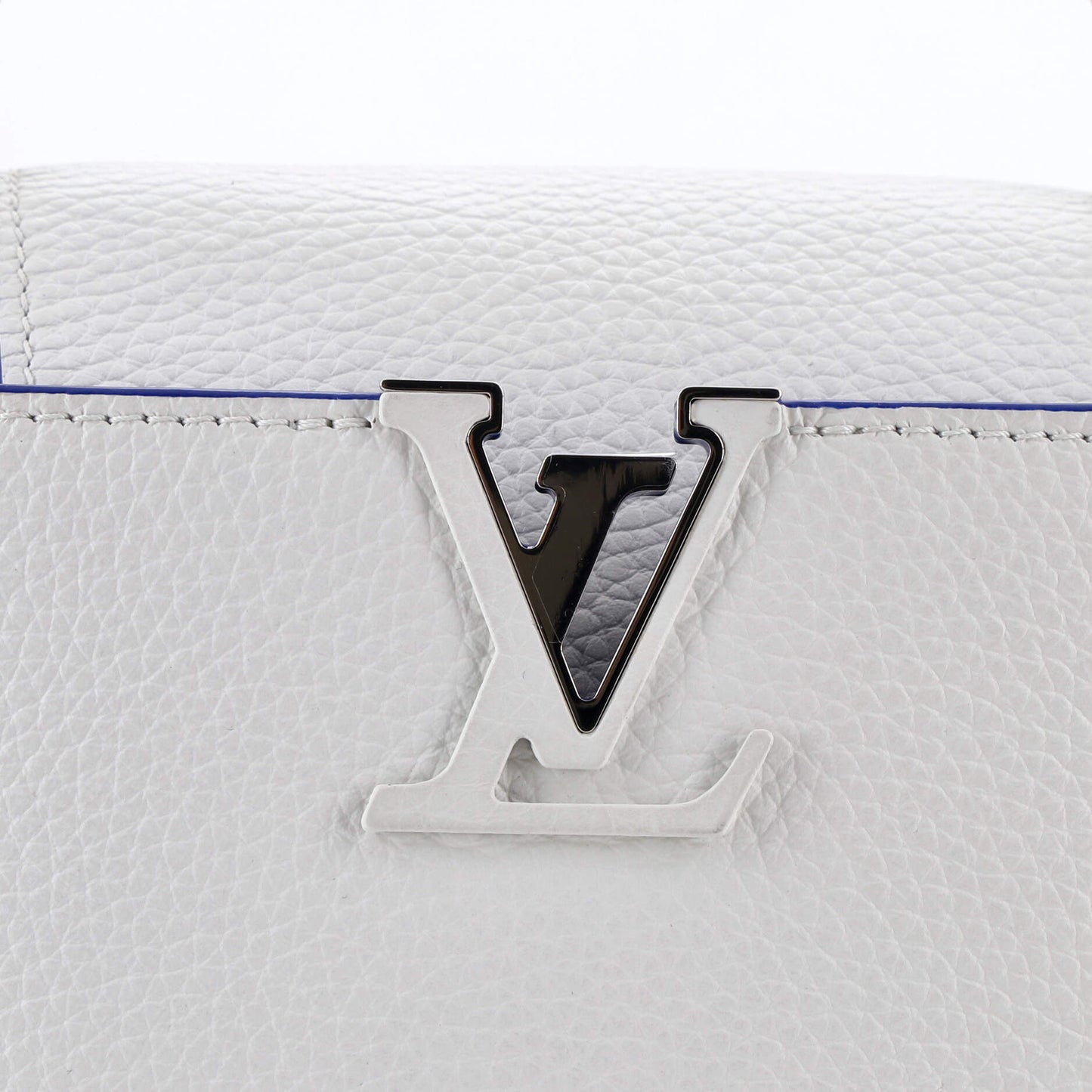 Louis Vuitton Capucines Bag Limited Edition Taurillion Leather with Monogram Flower Print Interior BB
