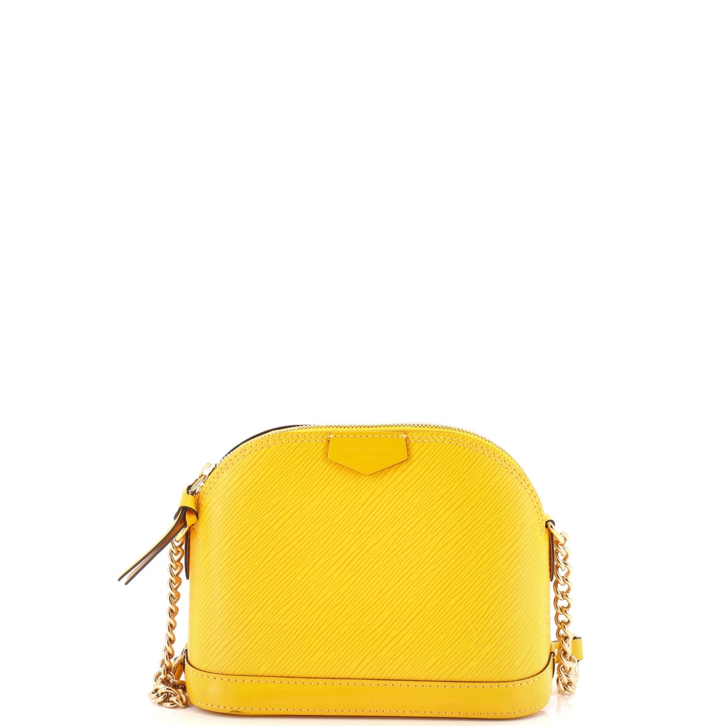 Louis Vuitton Alma Chain Handbag Epi Leather Mini