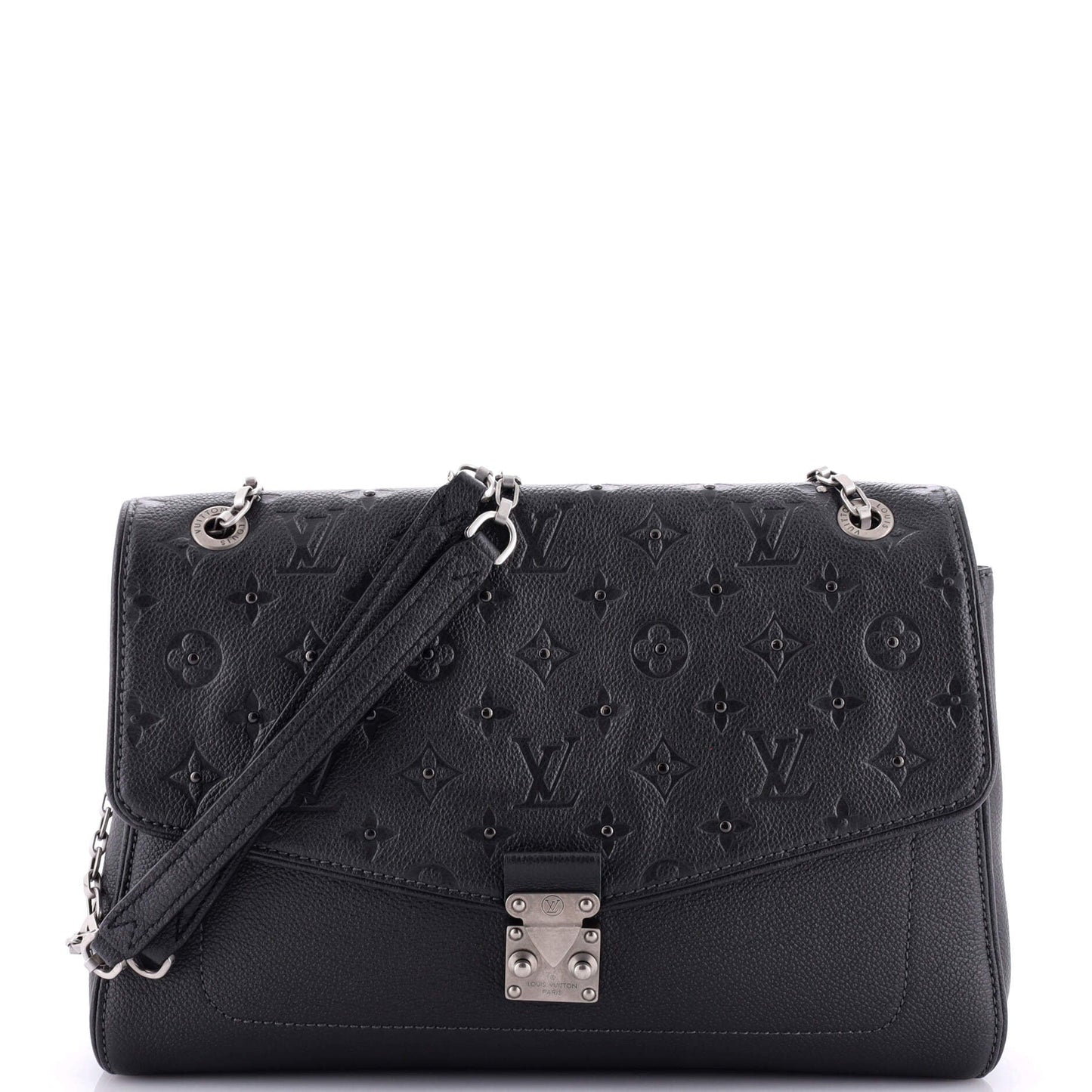 Louis Vuitton Saint Germain Handbag Studded Monogram Empreinte Leather MM