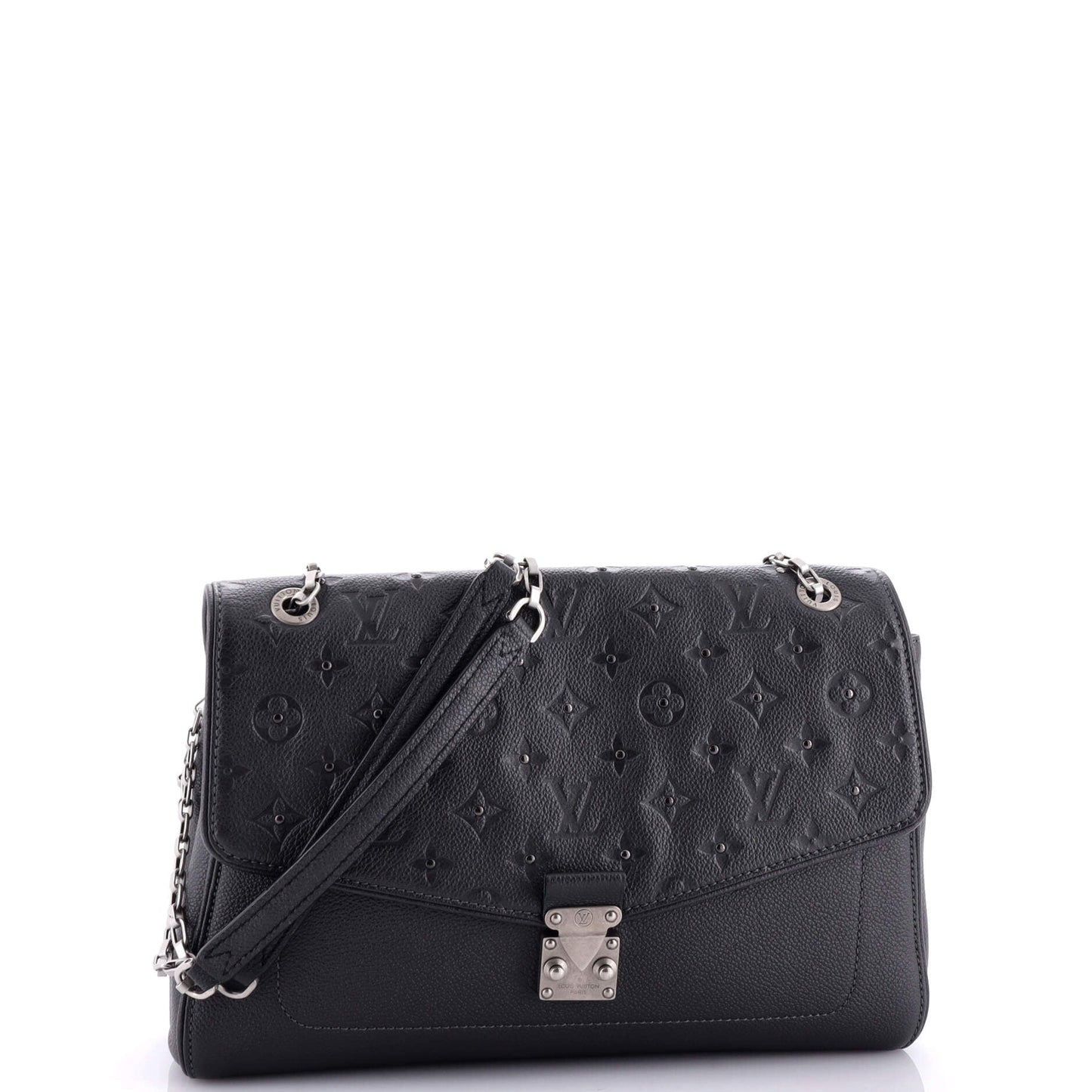 Louis Vuitton Saint Germain Handbag Studded Monogram Empreinte Leather MM