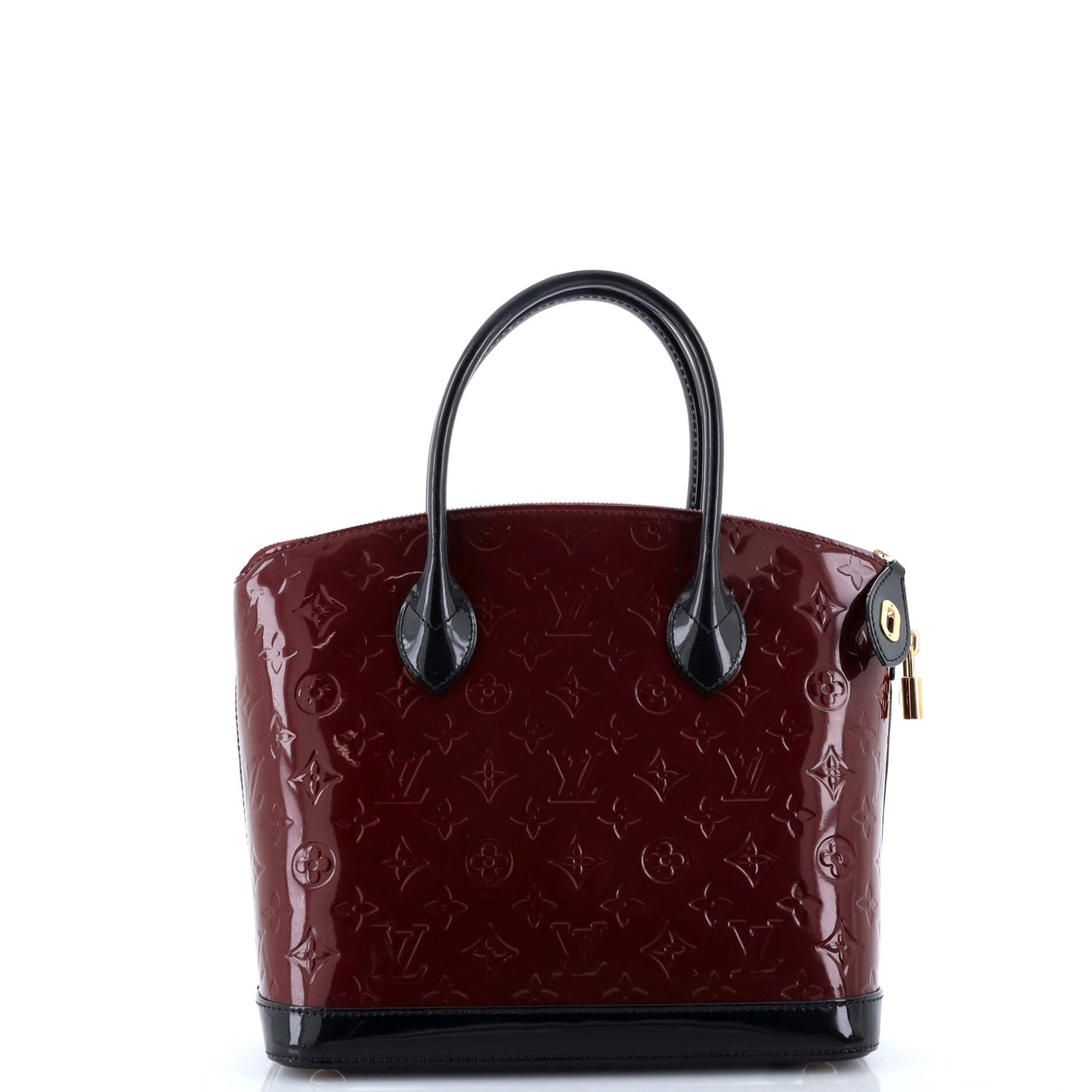 Louis Vuitton Lockit Handbag Monogram Vernis PM