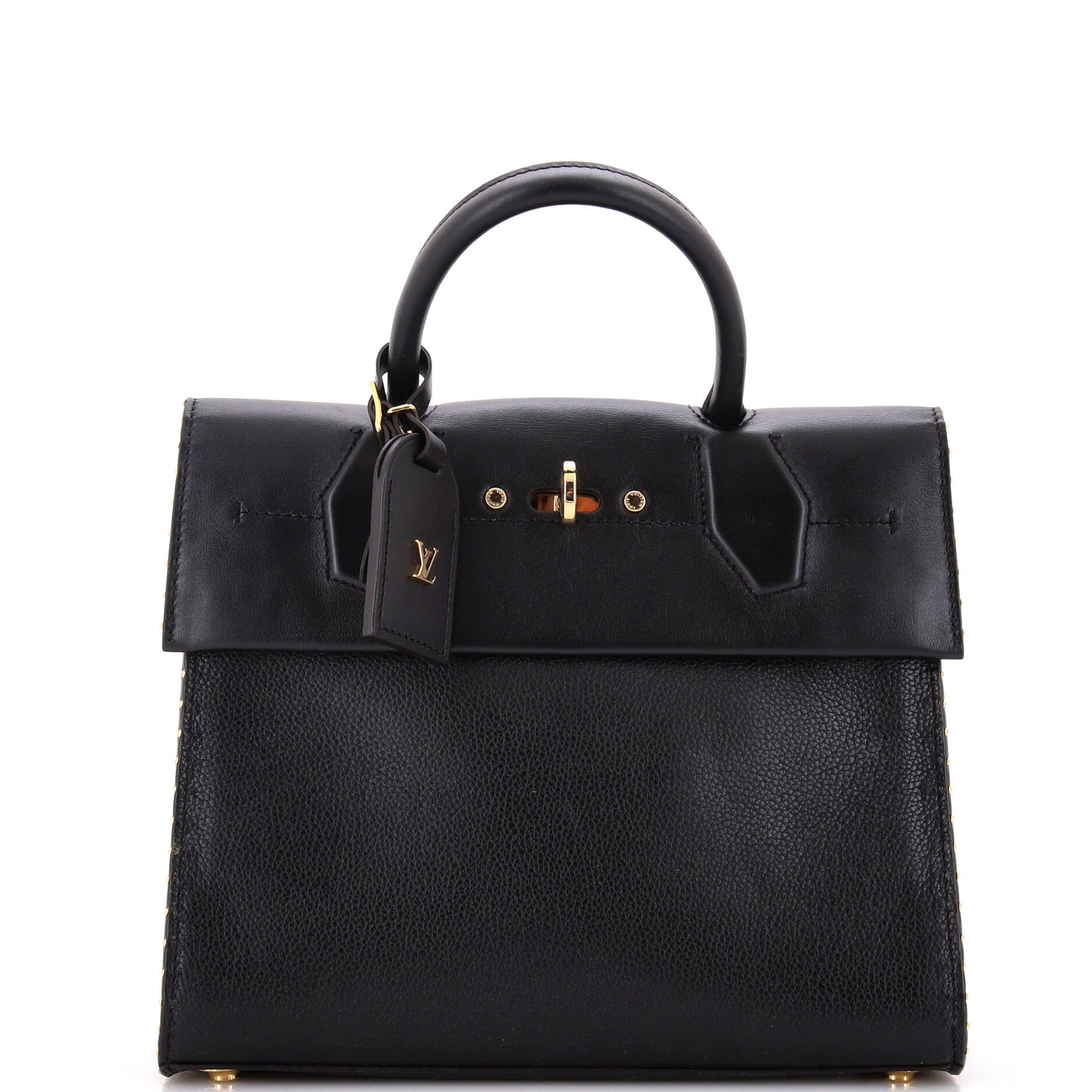 Louis Vuitton City Steamer One Handle Bag Leather