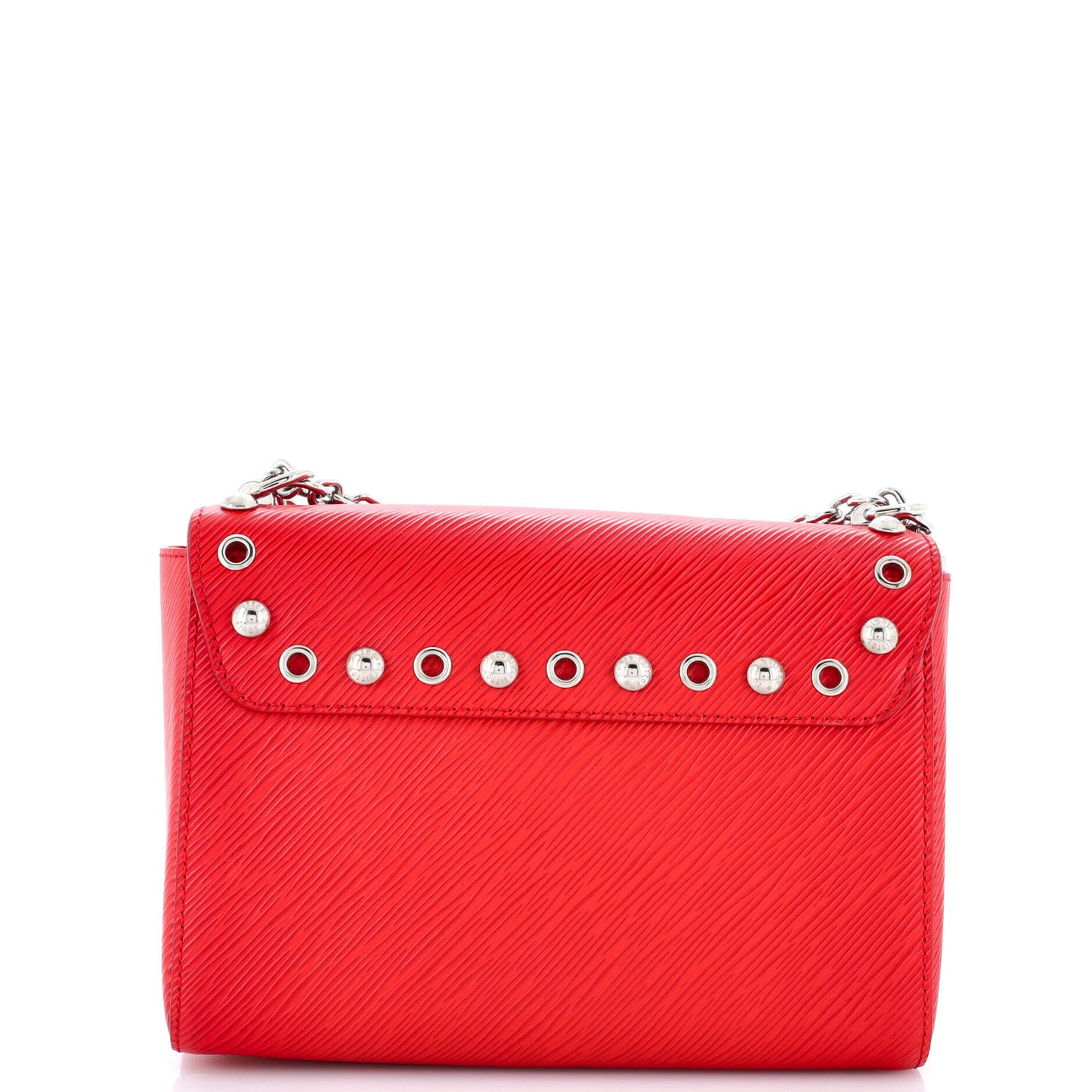 Louis Vuitton Twist Handbag Studded Epi Leather MM