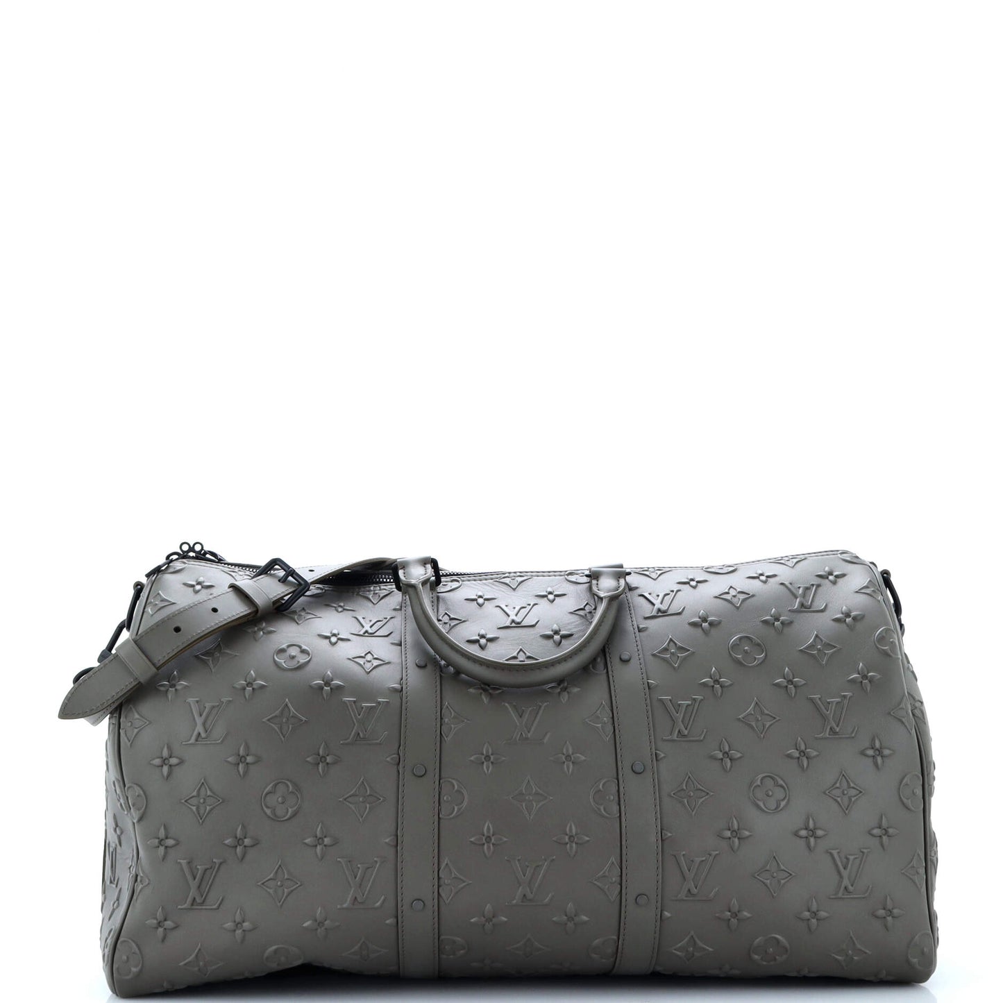 Louis Vuitton Keepall Bandouliere Bag Monogram Seal Leather 50