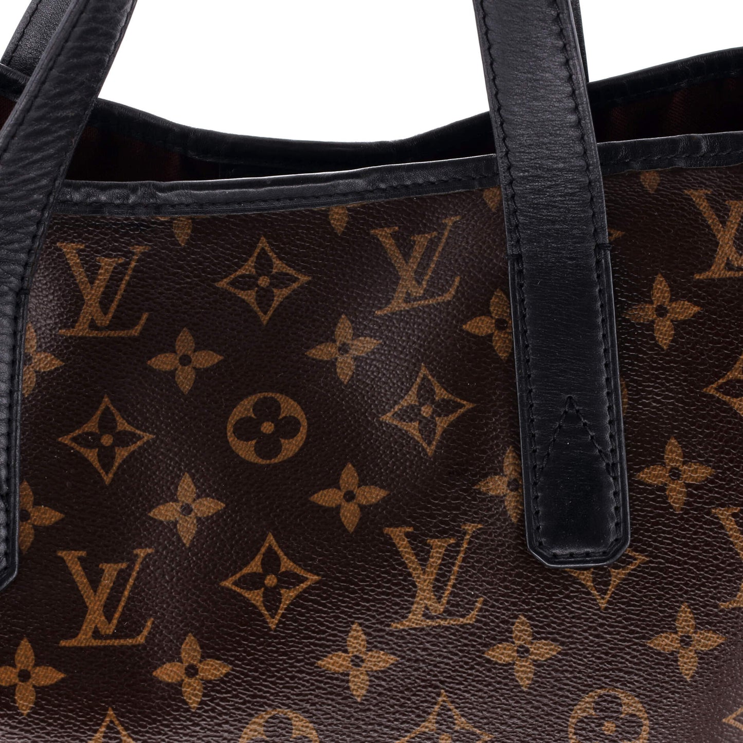 Louis Vuitton Davis Handbag Macassar Monogram Canvas