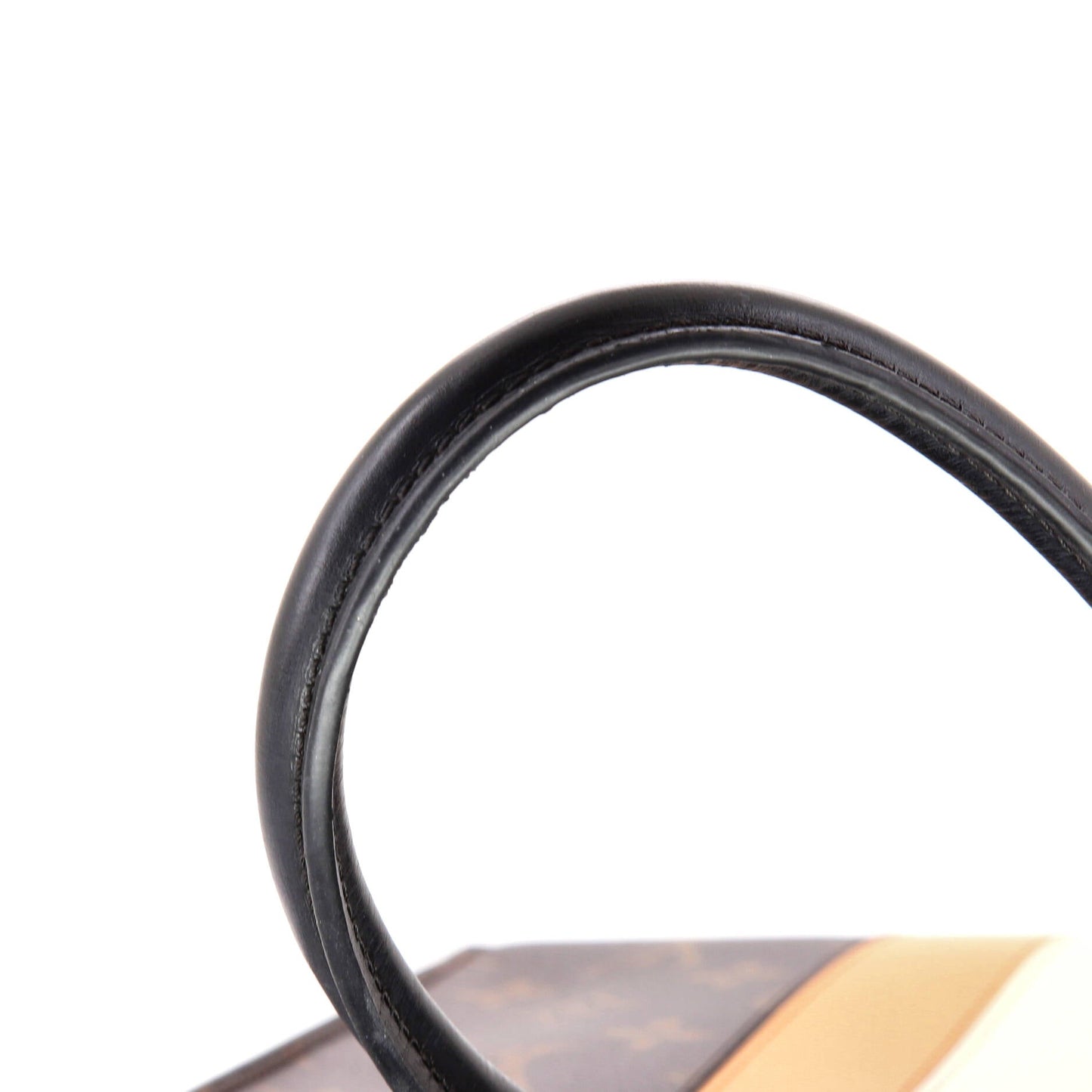 Louis Vuitton City Steamer Handbag Limited Edition Monogram Canvas and Leather MM