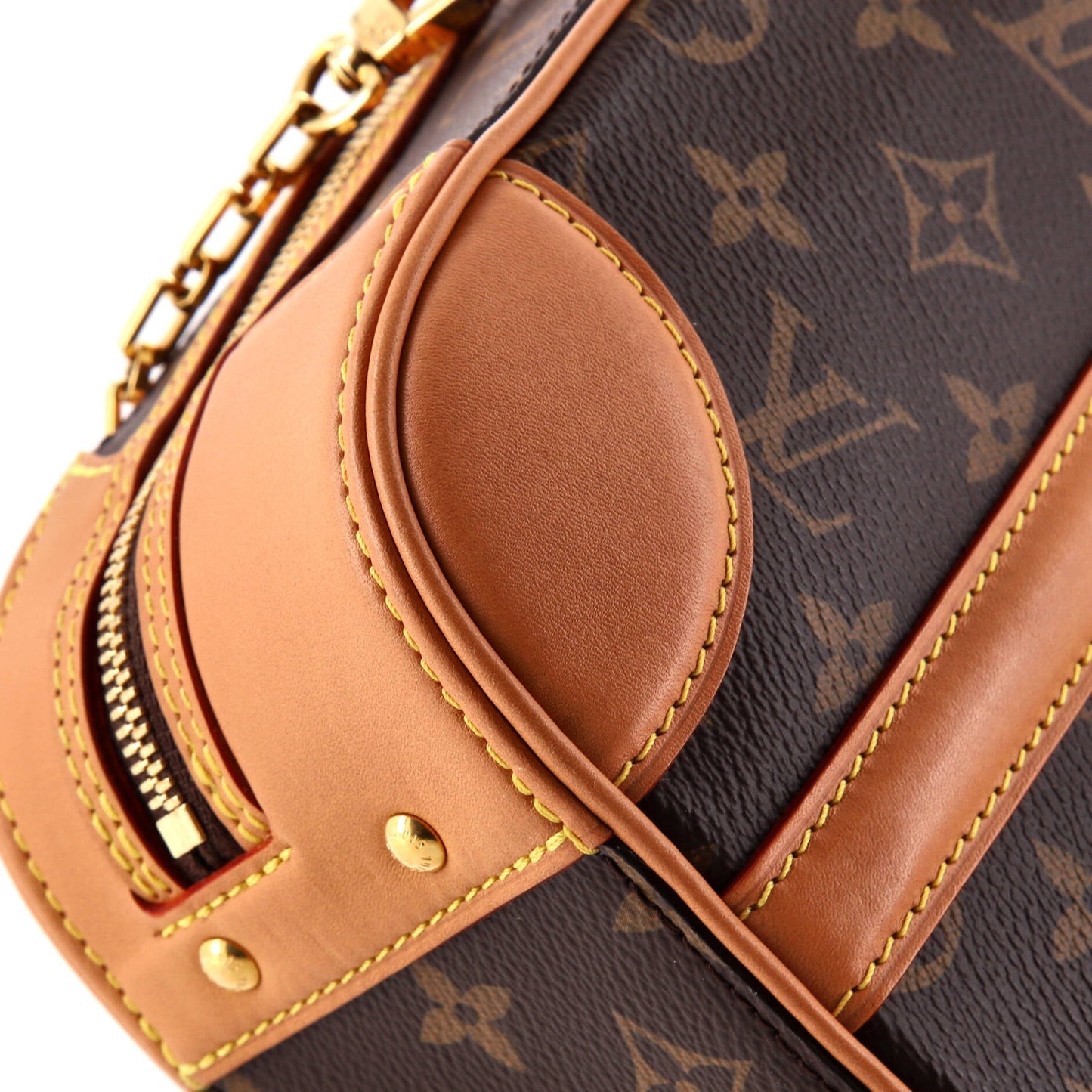 Louis Vuitton Valisette Handbag Monogram Canvas PM