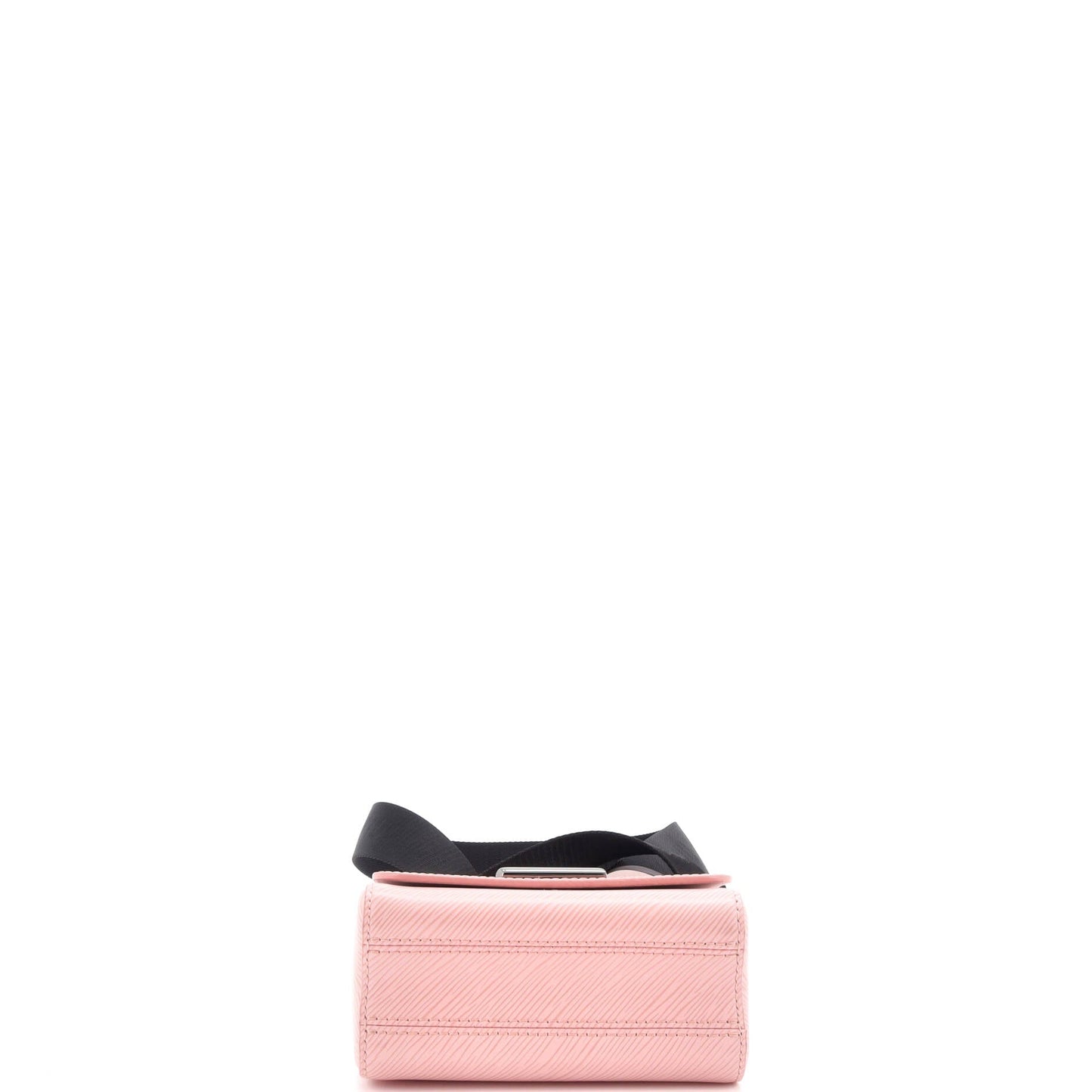 Louis Vuitton Sporty Twist Handbag Epi Leather with Logo Jacquard Strap PM