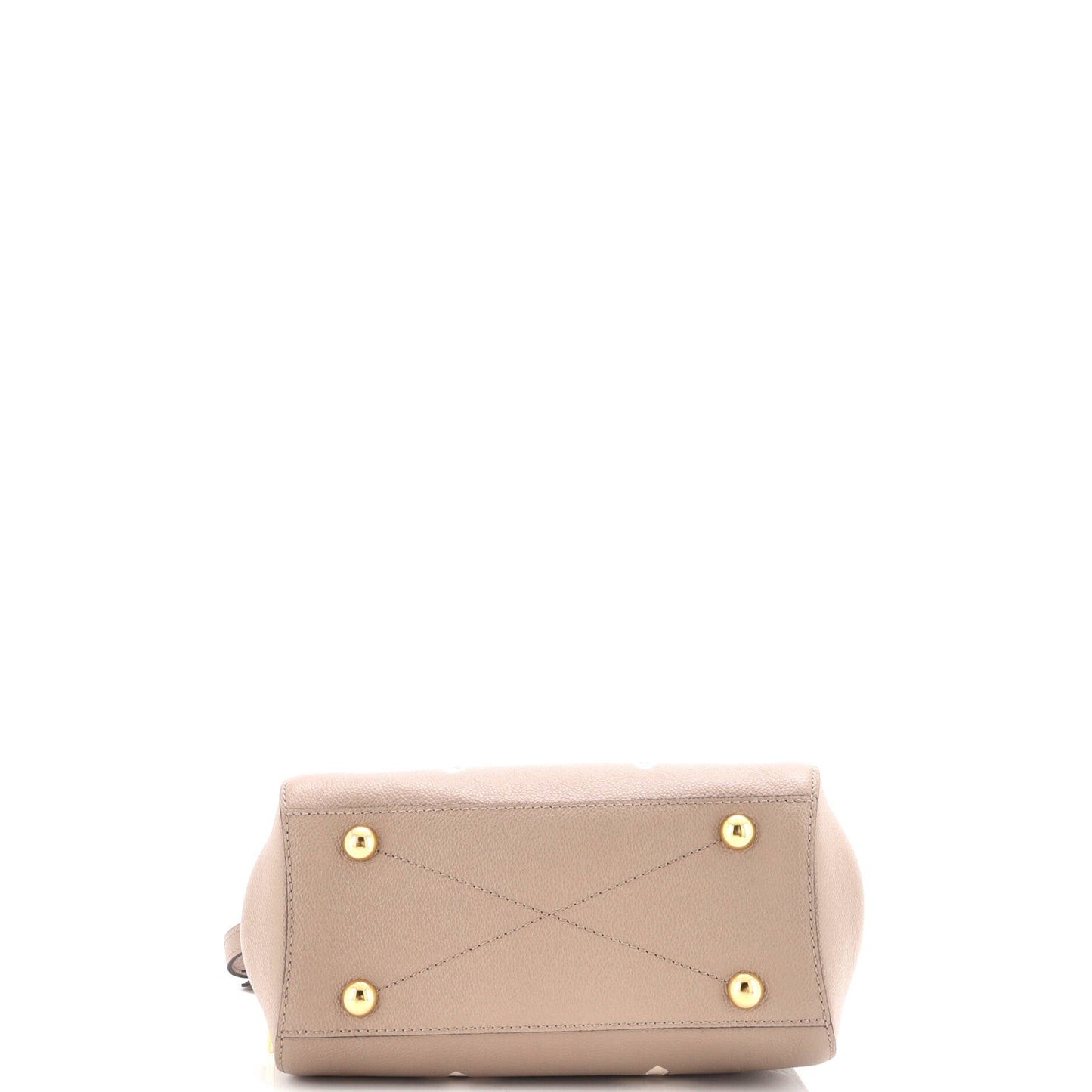 Louis Vuitton Montaigne Handbag Bicolor Monogram Empreinte Giant BB