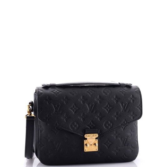 Louis Vuitton Pochette Metis Monogram Empreinte Leather East West