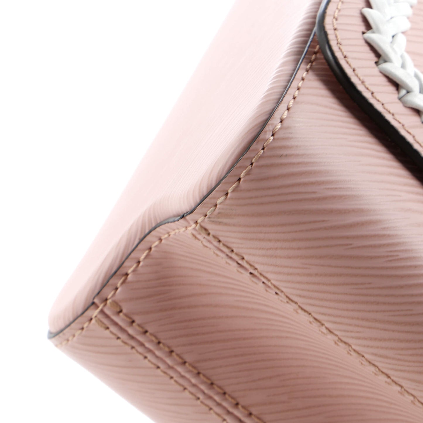 Louis Vuitton Twist Convertible Handbag Whipstitch Epi Leather MM