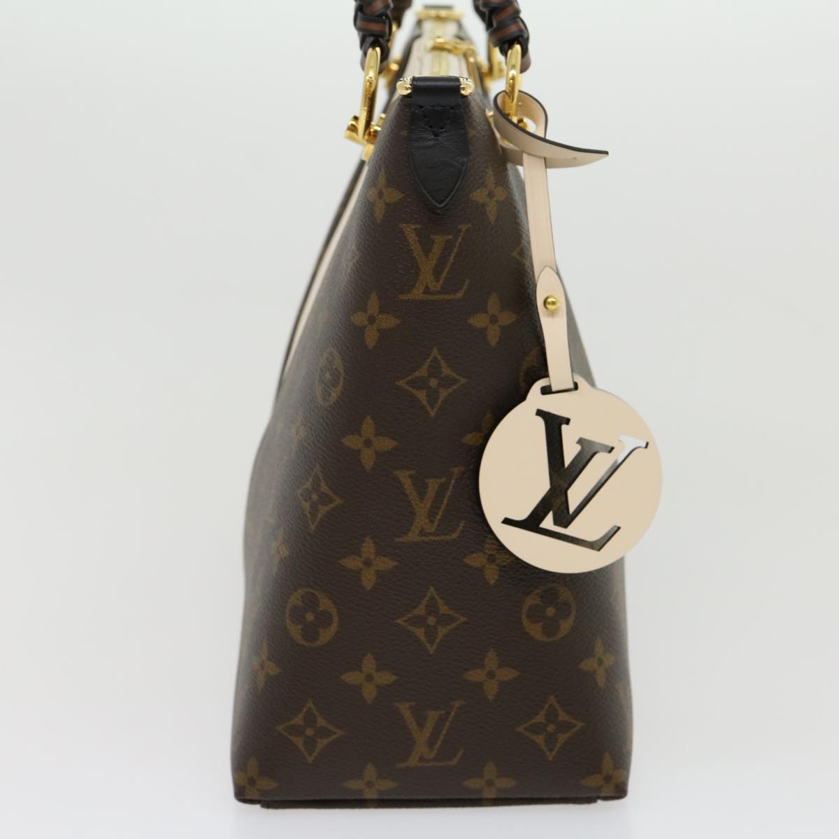 LOUIS VUITTON Monogram V Tote MM Tote Bag 2way M45273 LV 30668A