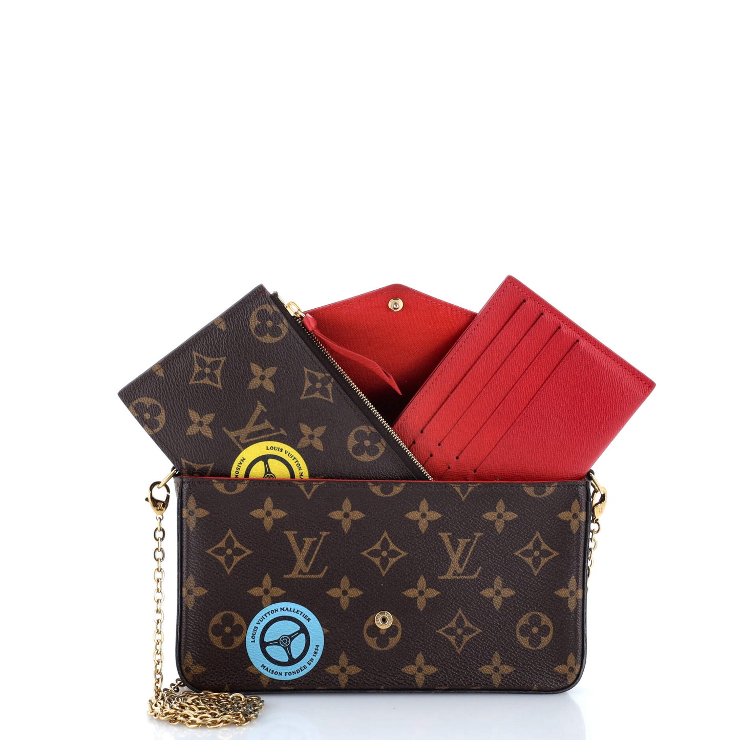 Louis Vuitton Felicie Pochette Limited Edition Monogram Canvas