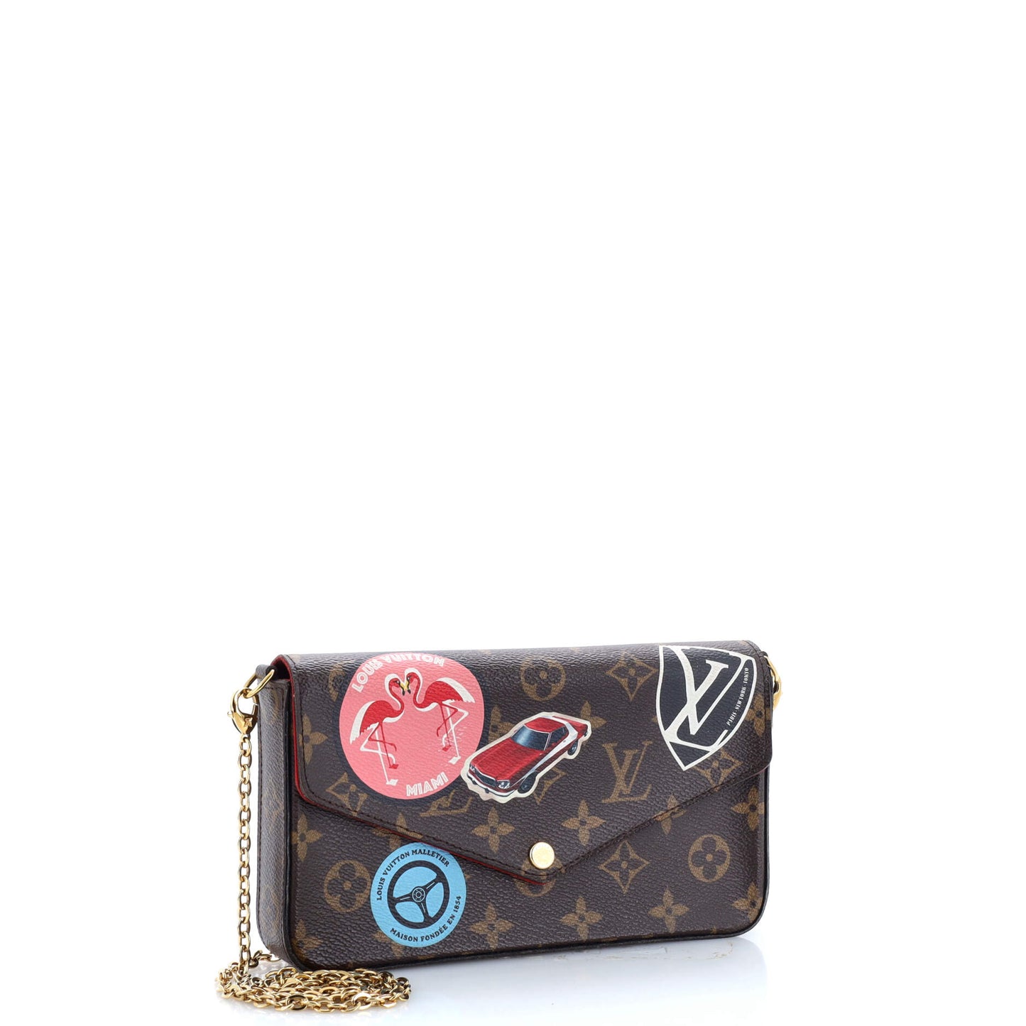 Louis Vuitton Felicie Pochette Limited Edition Monogram Canvas