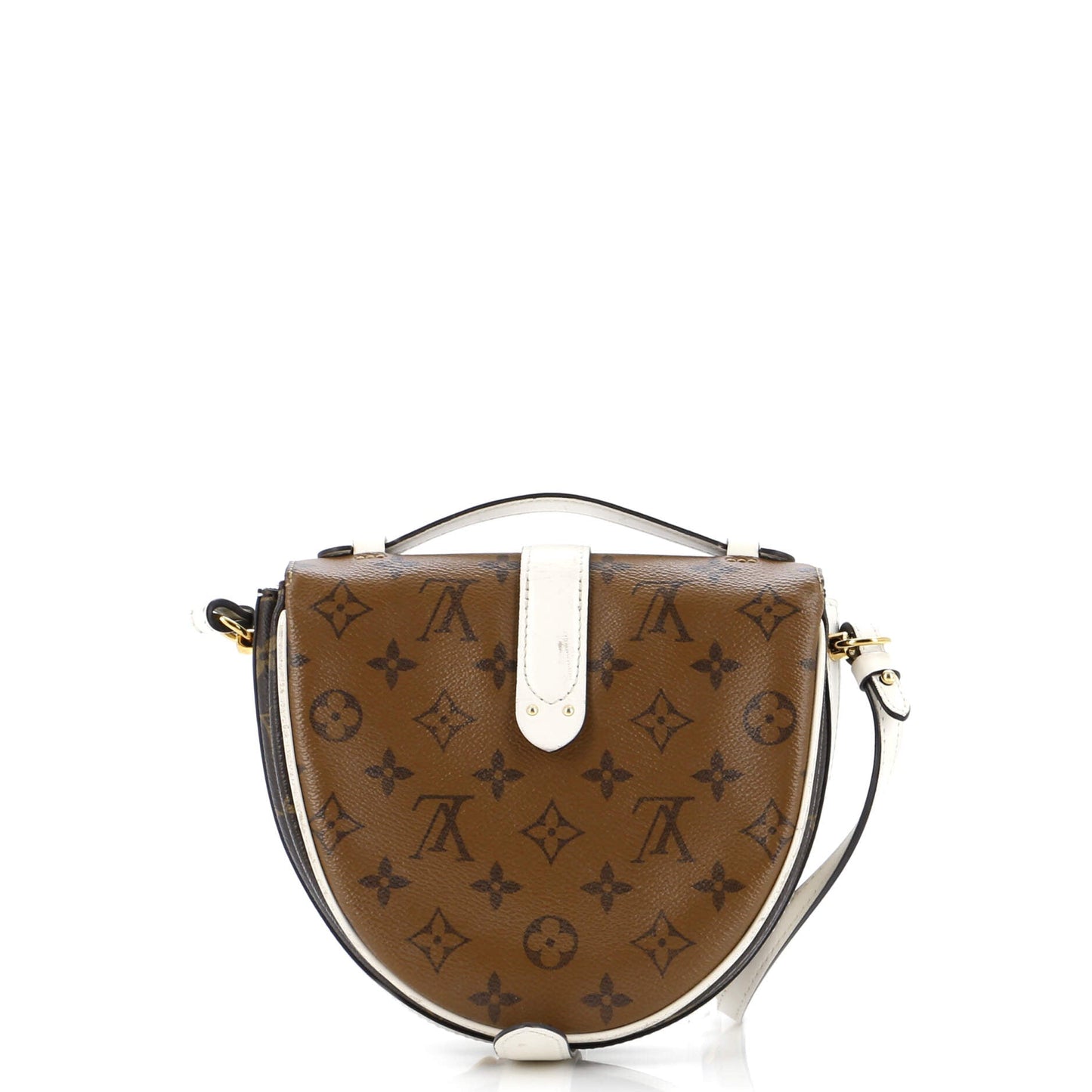 Louis Vuitton Chantilly Lock Handbag Reverse Monogram Canvas and Leather