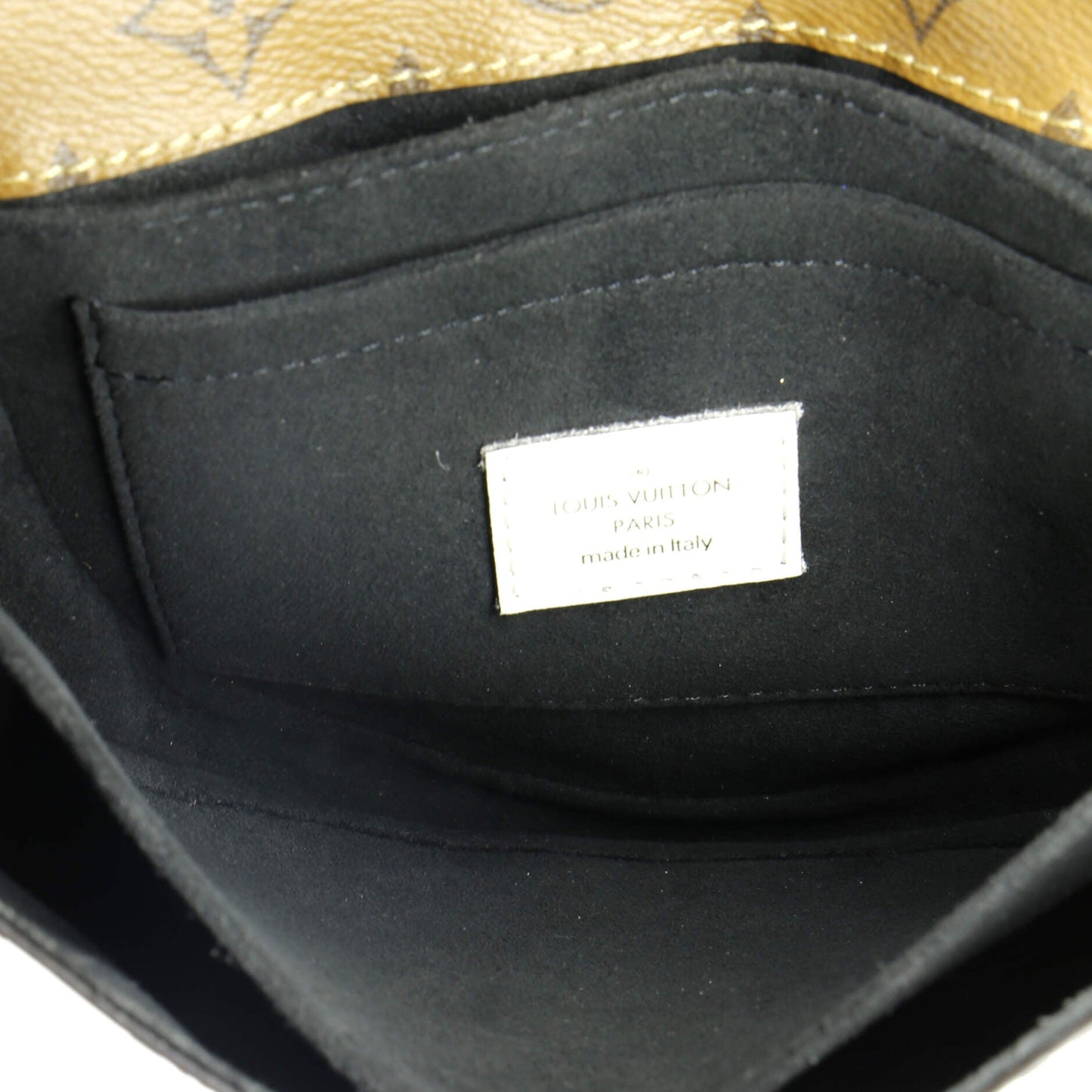 Louis Vuitton Chantilly Lock Handbag Reverse Monogram Canvas and Leather