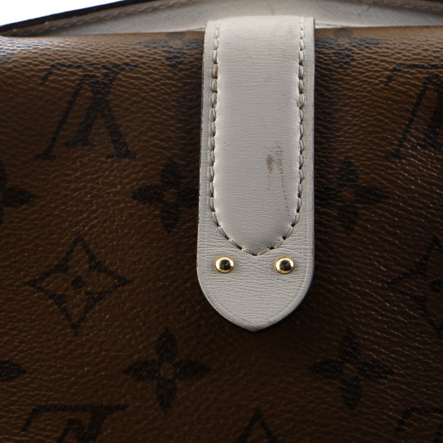 Louis Vuitton Chantilly Lock Handbag Reverse Monogram Canvas and Leather