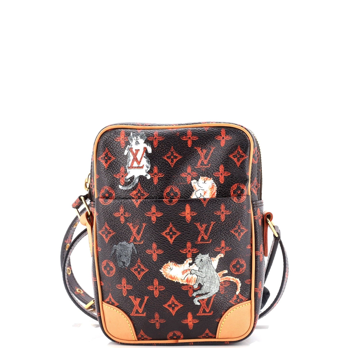 Louis Vuitton Paname Bag Limited Edition Grace Coddington Catogram Canvas MM