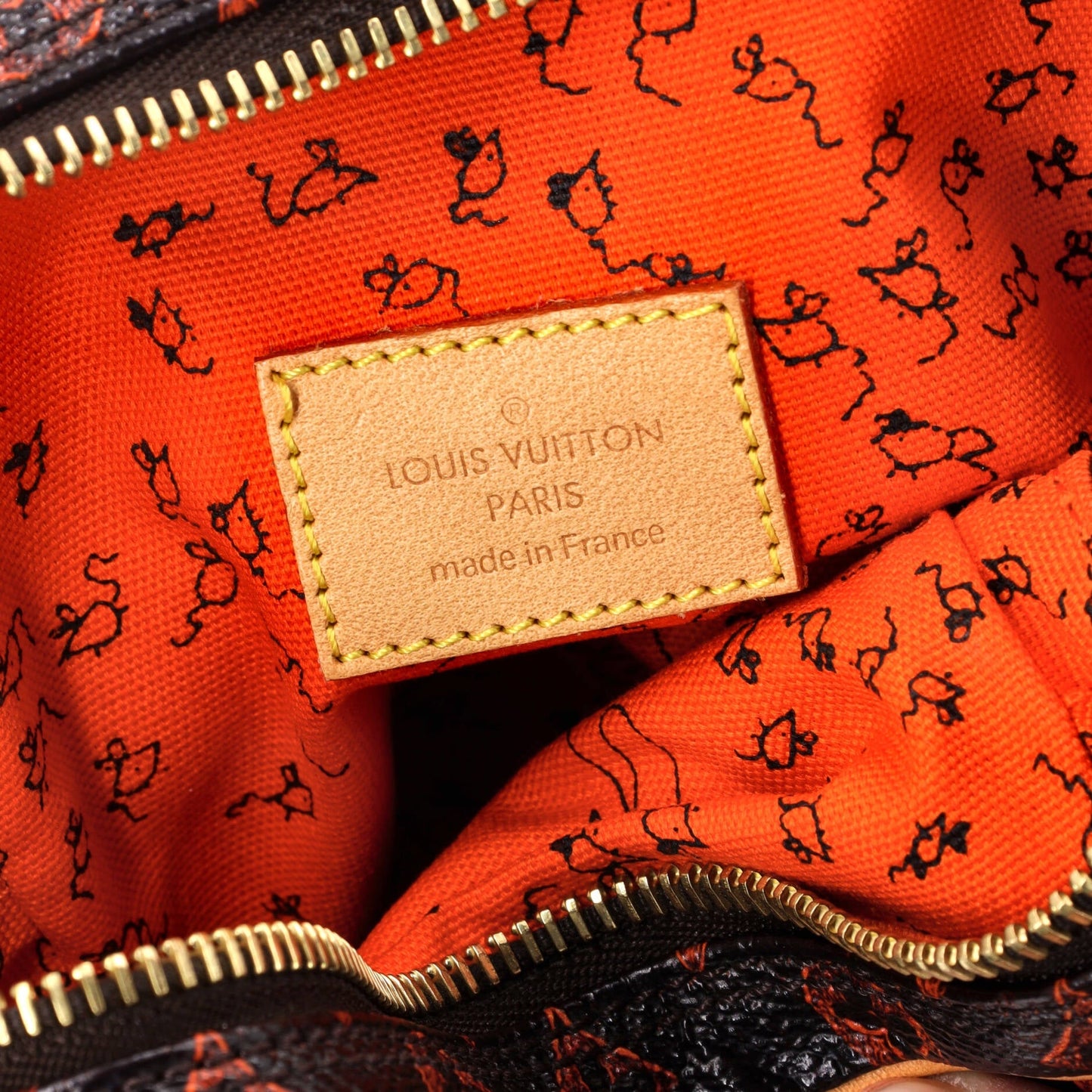 Louis Vuitton Paname Bag Limited Edition Grace Coddington Catogram Canvas MM