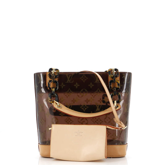 Louis Vuitton Sac Ambre Handbag Monogram Vinyl PM