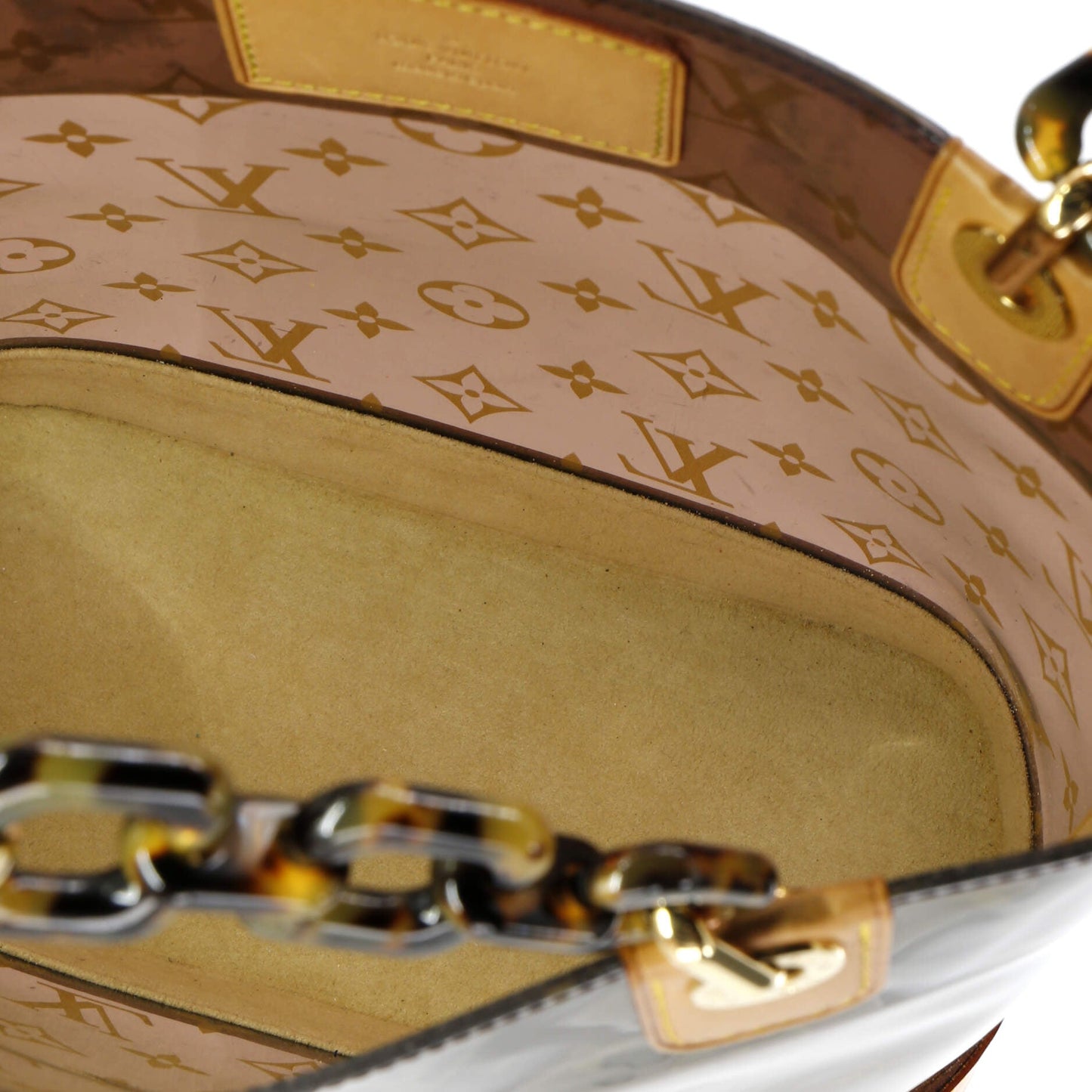 Louis Vuitton Sac Ambre Handbag Monogram Vinyl PM