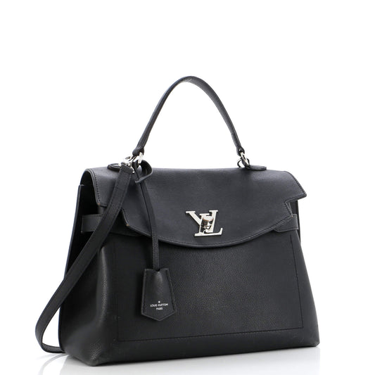 Louis Vuitton Lockme Ever Handbag Leather MM
