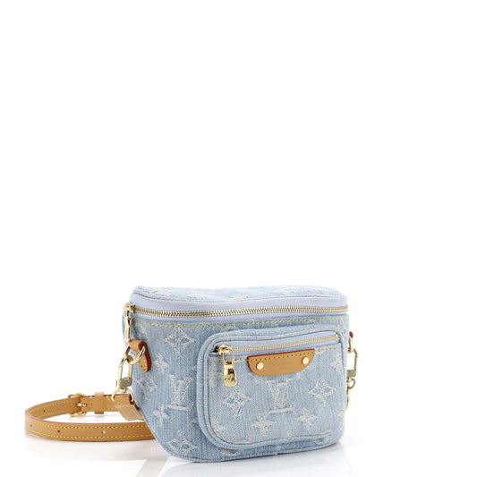 Louis Vuitton Bum Bag Monogram Denim Mini