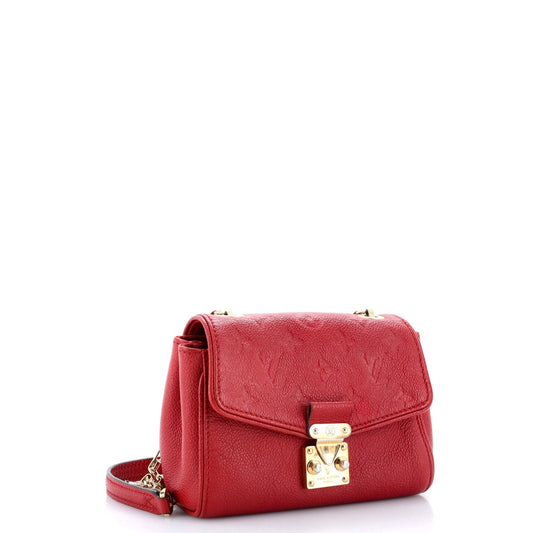 Louis Vuitton Saint Germain Handbag Monogram Empreinte Leather BB
