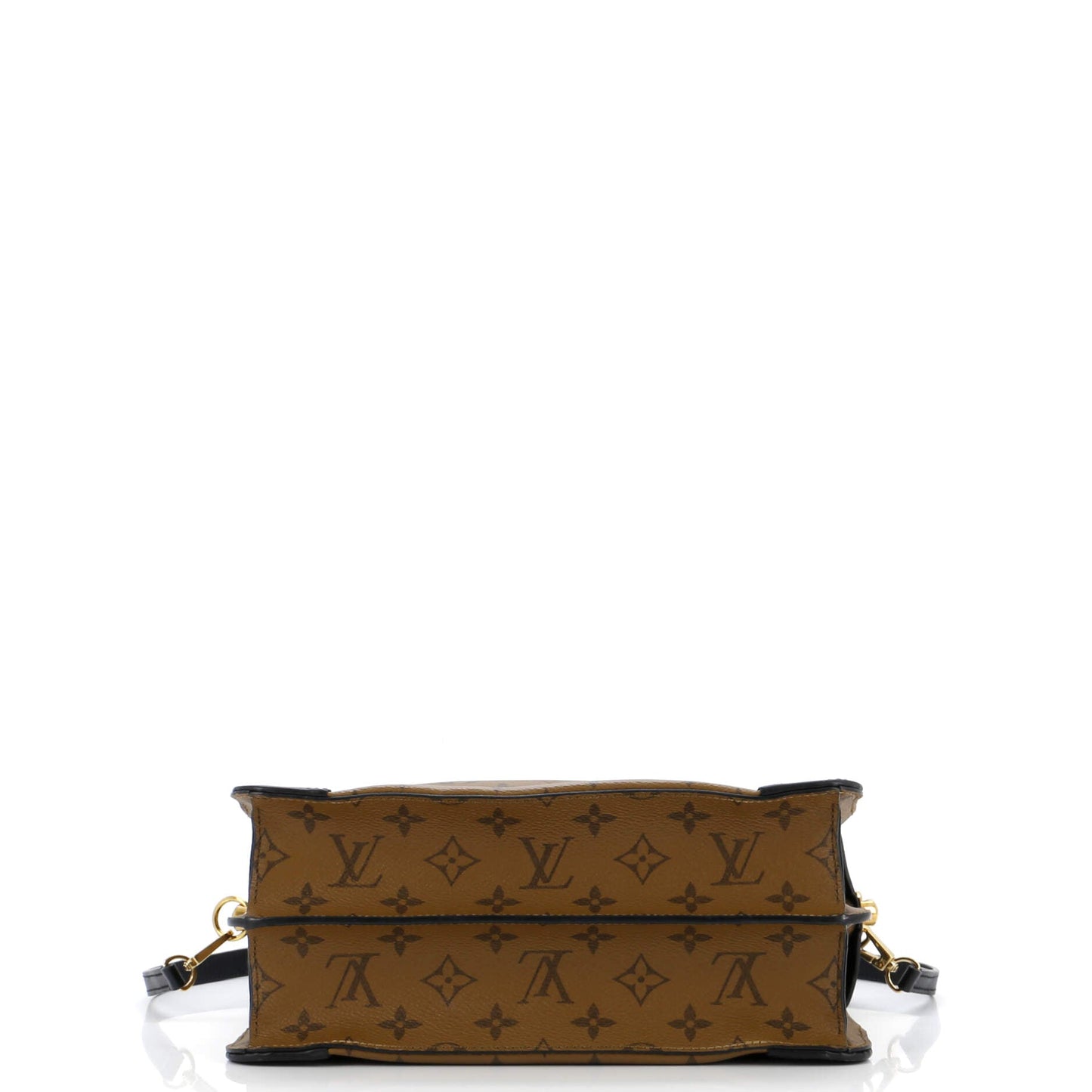 Louis Vuitton City Malle Handbag Reverse Monogram Canvas and Leather MM