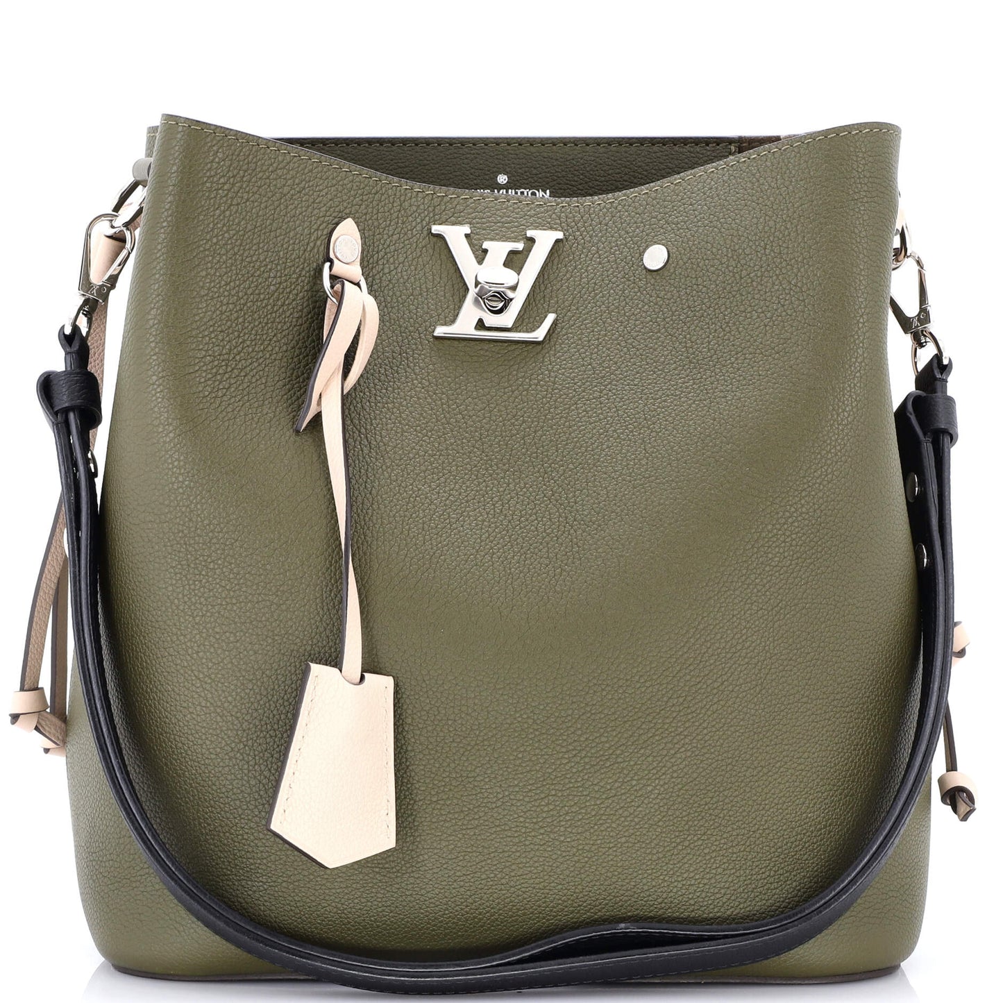 Louis Vuitton Lockme Bucket Bag Leather