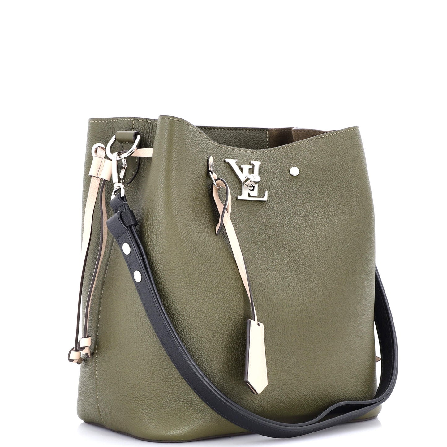 Louis Vuitton Lockme Bucket Bag Leather
