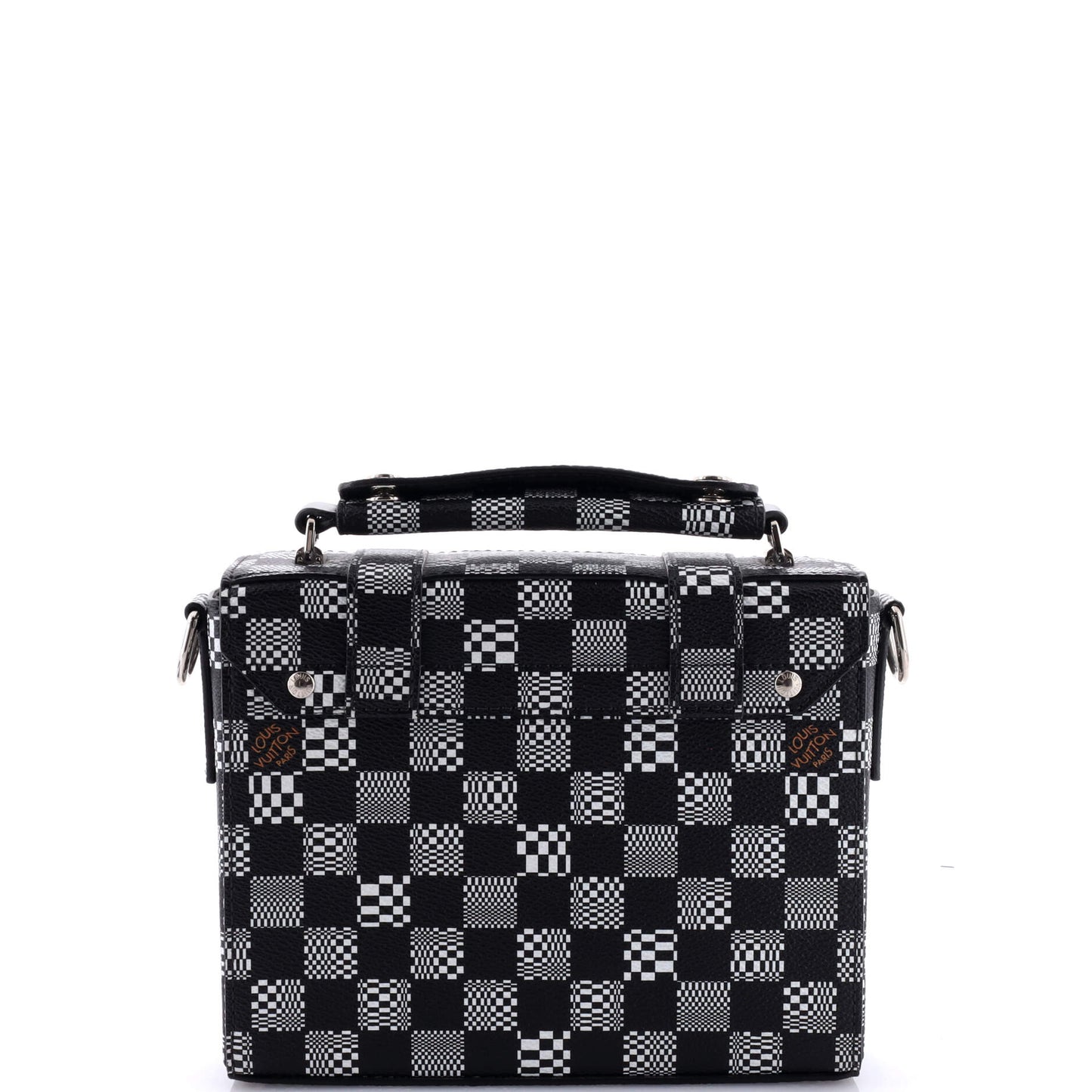 Louis Vuitton Flap Soft Trunk Messenger Bag Limited Edition Distorted Damier