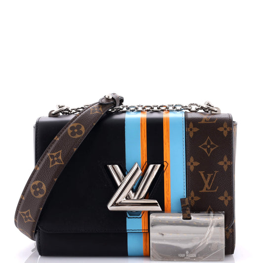 Louis Vuitton Twist Handbag Limited Edition Monogram Canvas and Leather MM