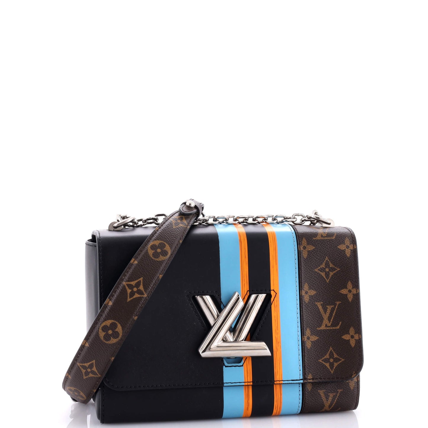Louis Vuitton Twist Handbag Limited Edition Monogram Canvas and Leather MM