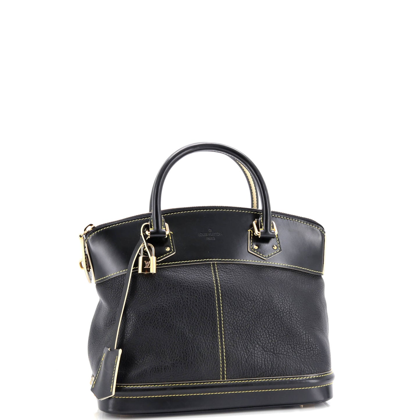 Louis Vuitton Suhali Lockit Handbag Leather PM