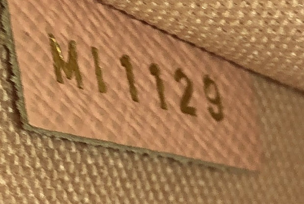 Louis Vuitton Felicie Pochette Damier and Leather